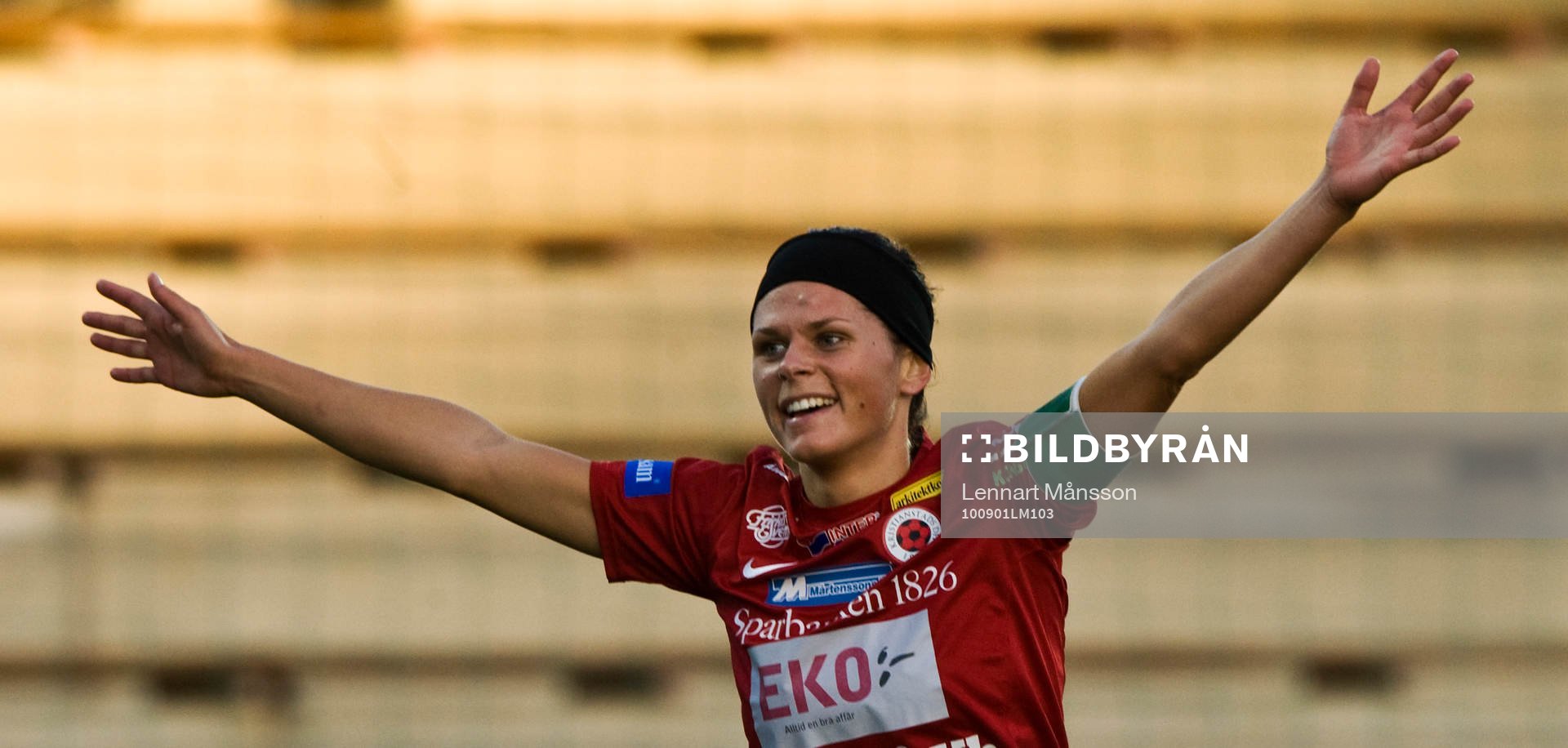 Susanne Moberg, Kristianstad, jubel