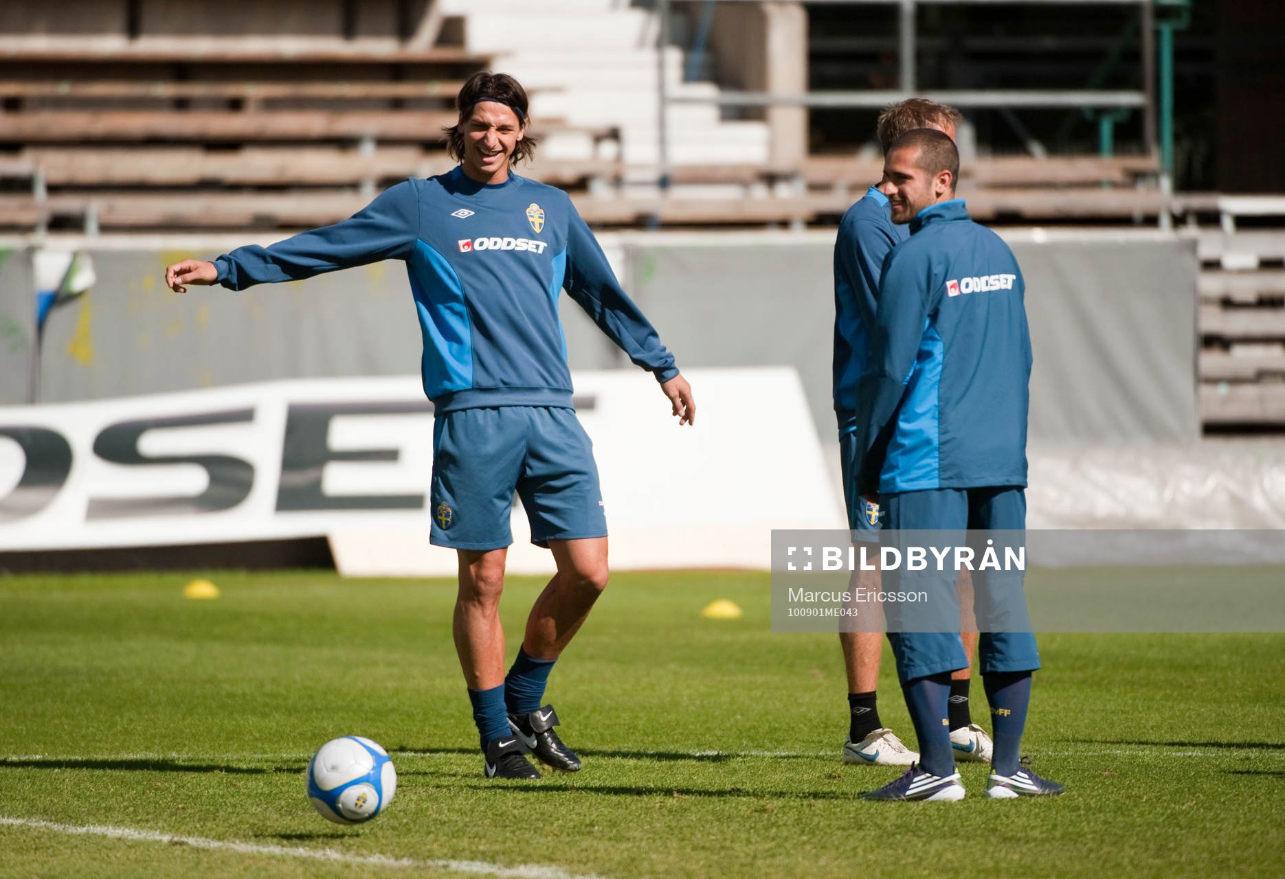 Zlatan Ibrahimoivc och Emir Bajrami