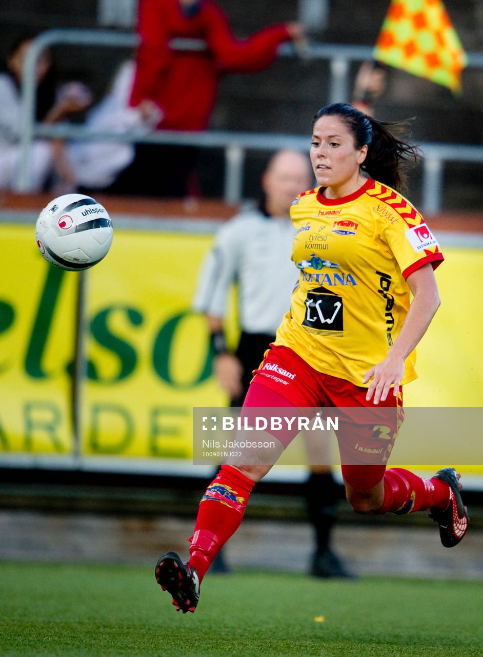 Madelaine Edlund, Tyresö springer offside