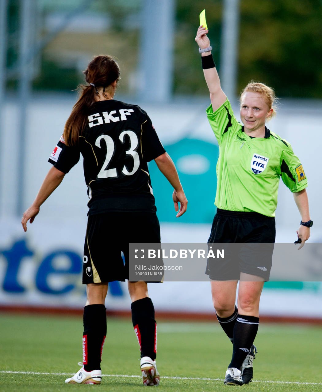 Domare Linn Andersson varnar,  Johanna Almgren, Göteborg,