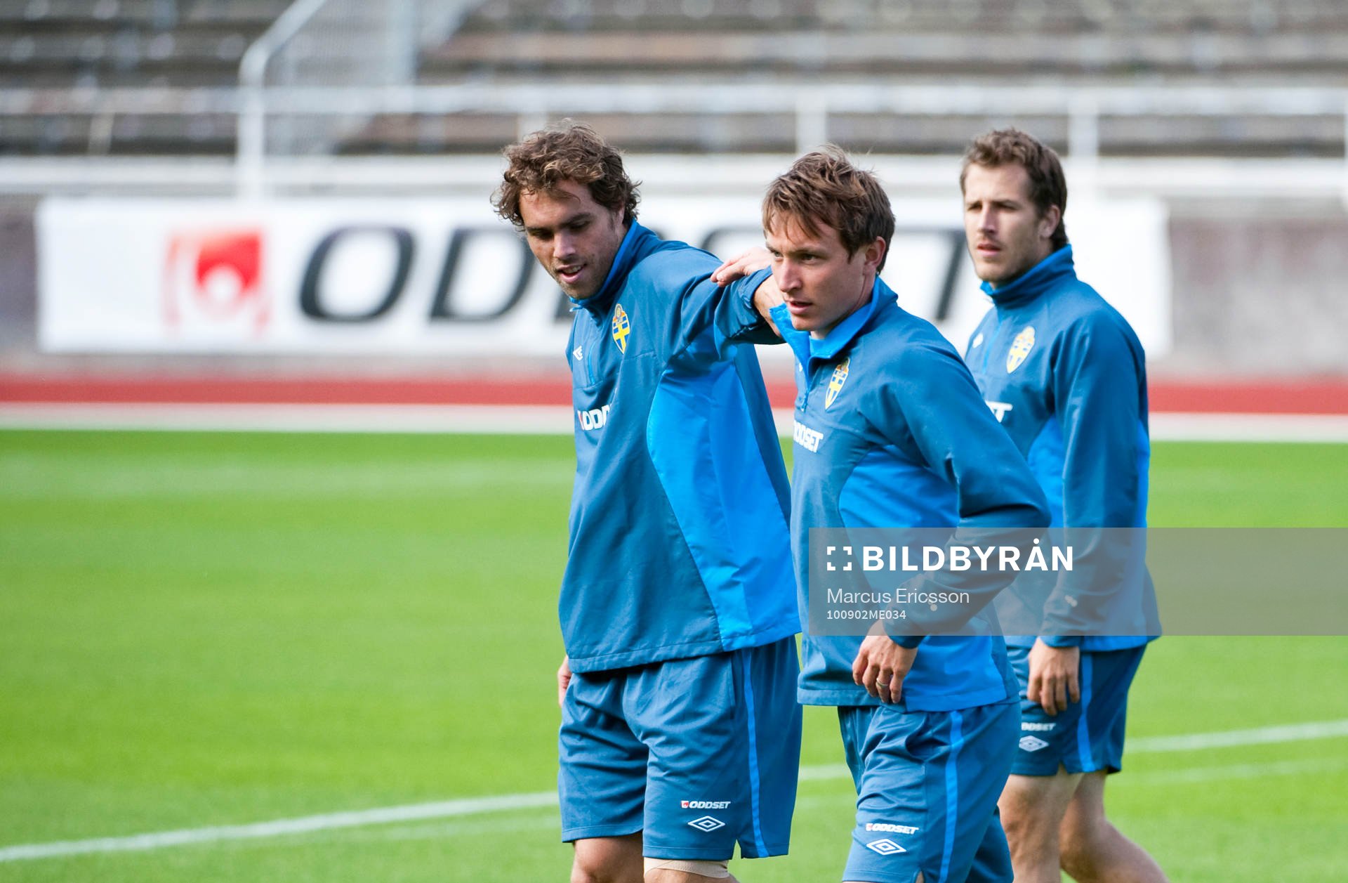 Johan Elmander och Kim Källström