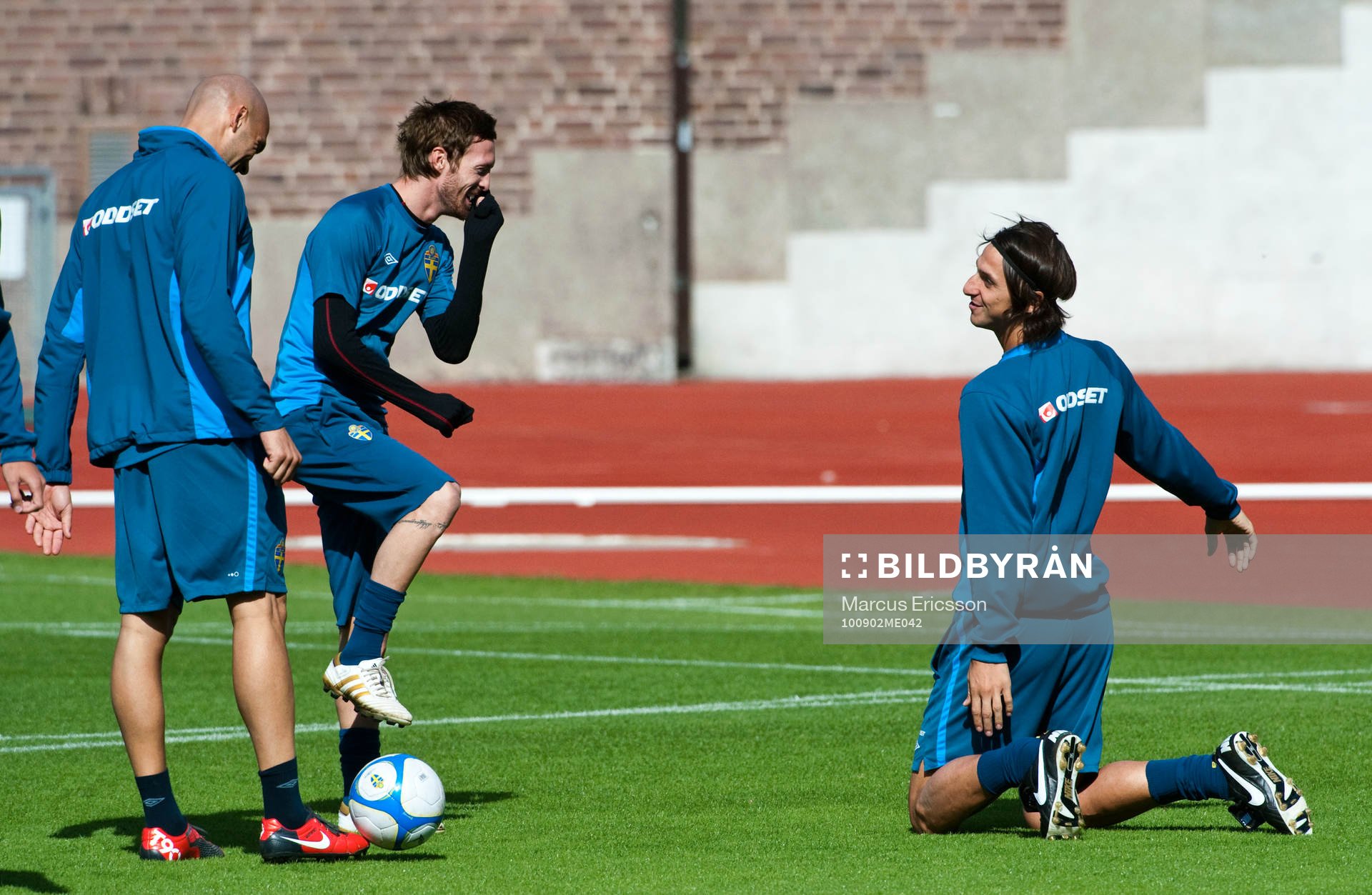 Daniel Majstorovic, Christian Wilhelmsson och Zlatan