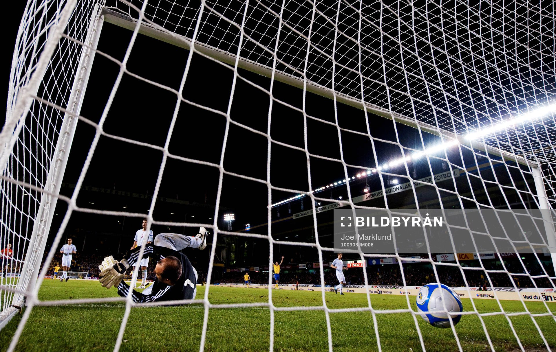 Gabor Kiraly, målvakt, Ungern, släpper in 1-0-målet