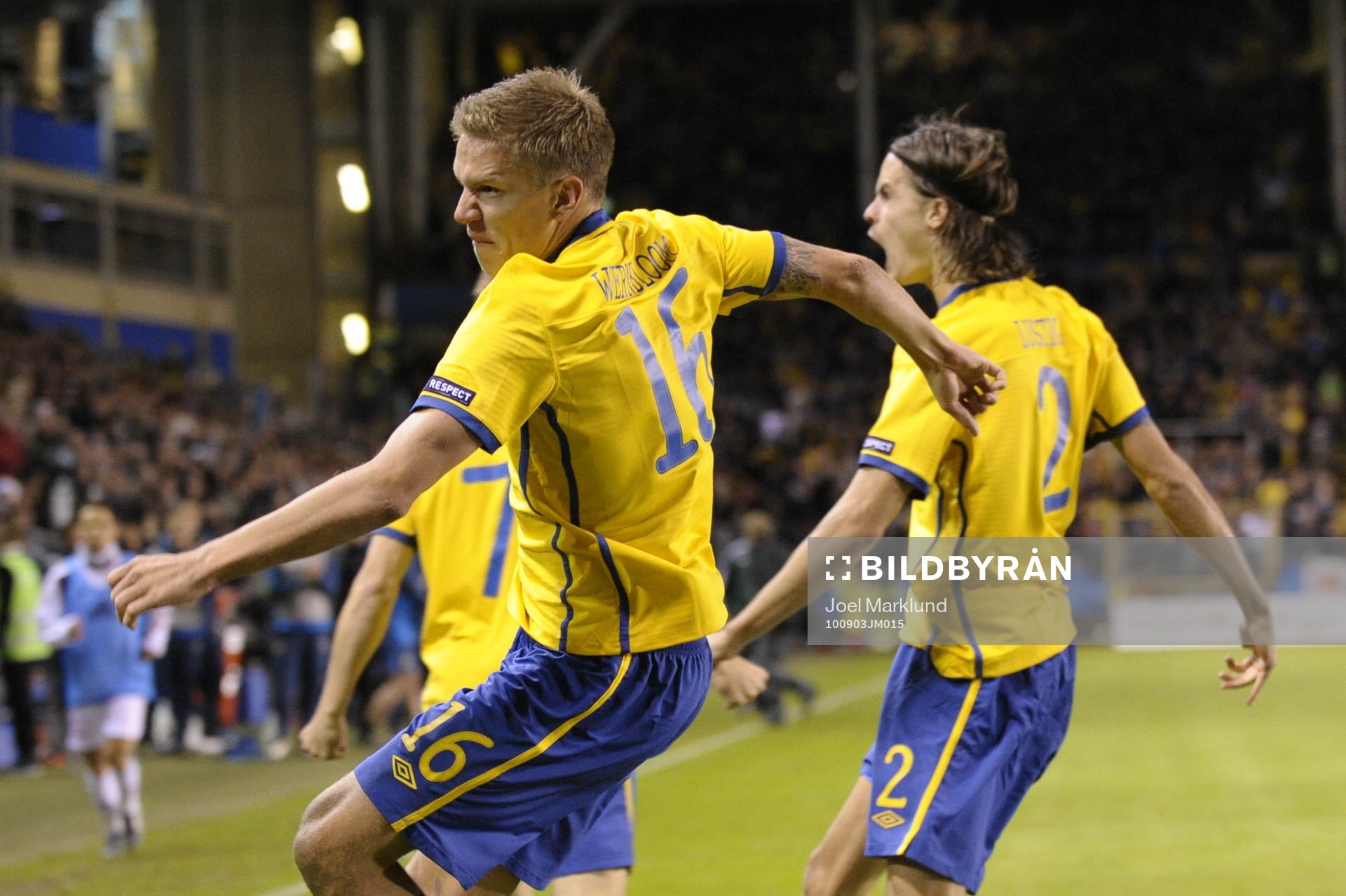 Pontus Wernbloom, Sverige jubel