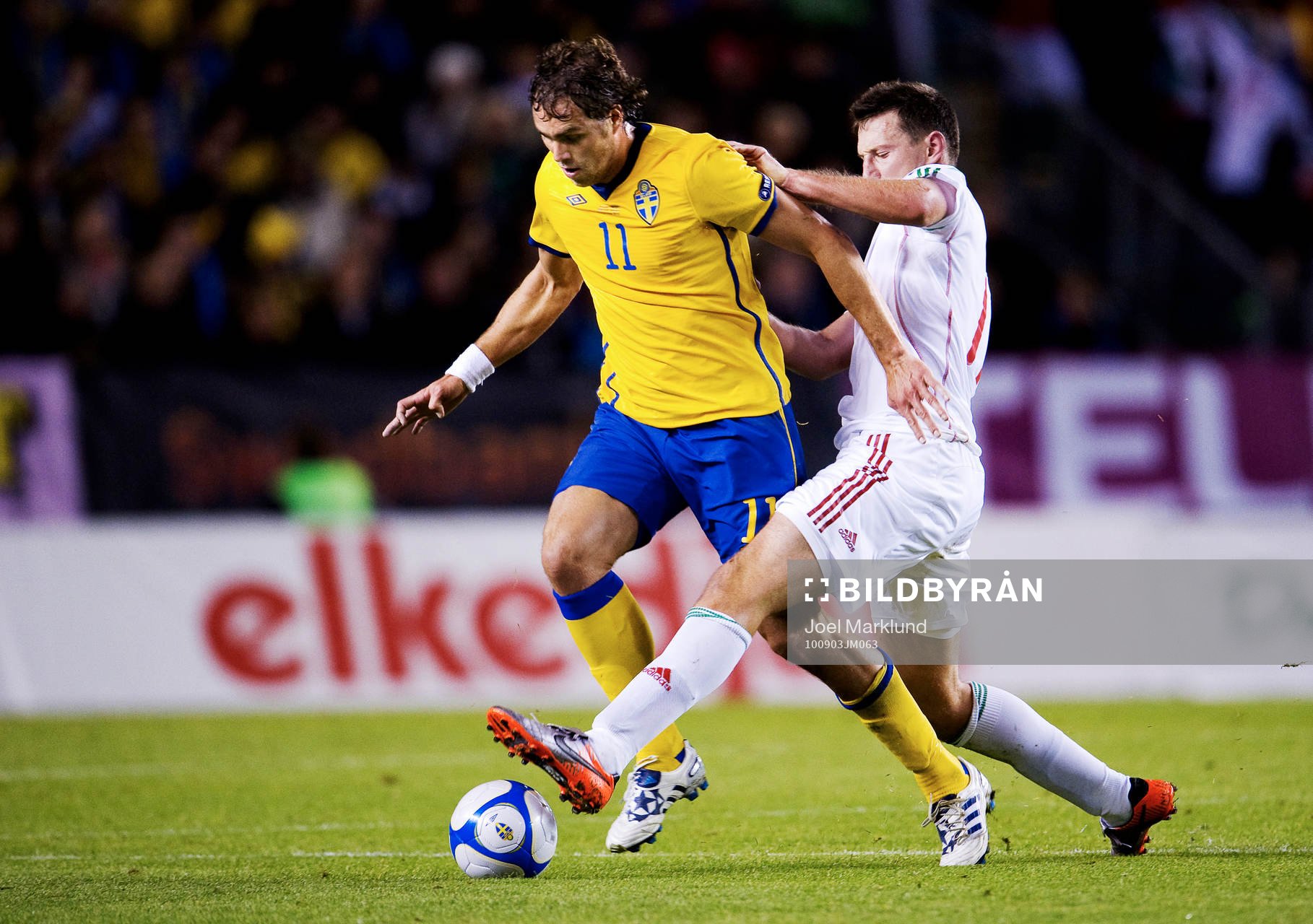 Johan Elmander, Sverige
