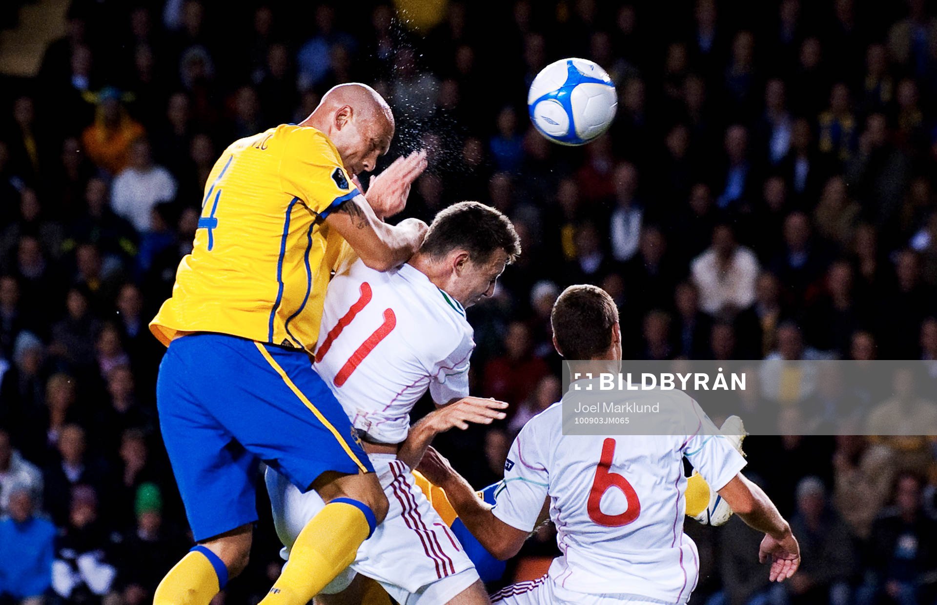 Daniel Majstorovic, Sverige, nickar mot mål