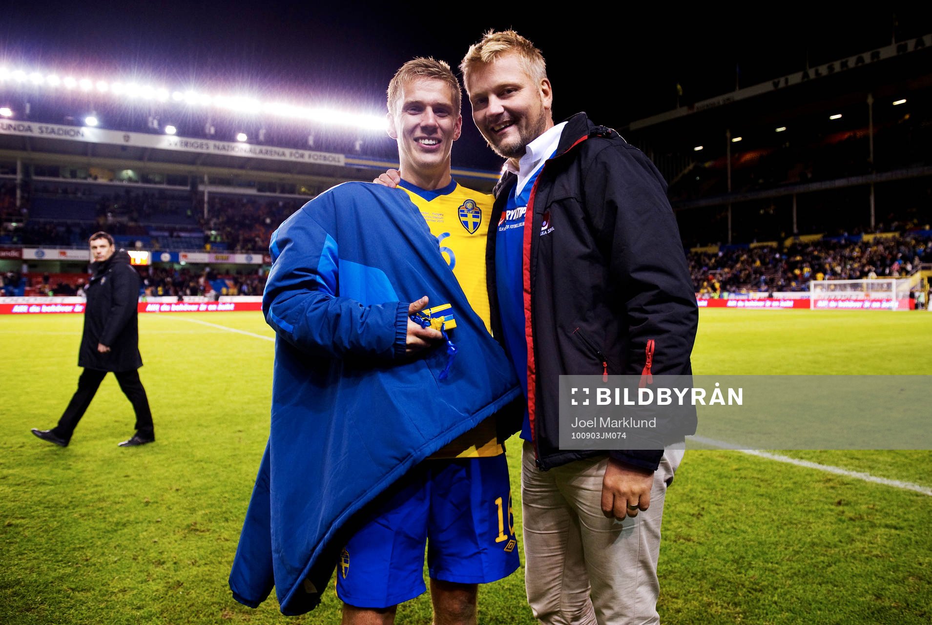  Pontus Wernbloom, Sverige, utsågs till matchens lirare av Svenska Spel.