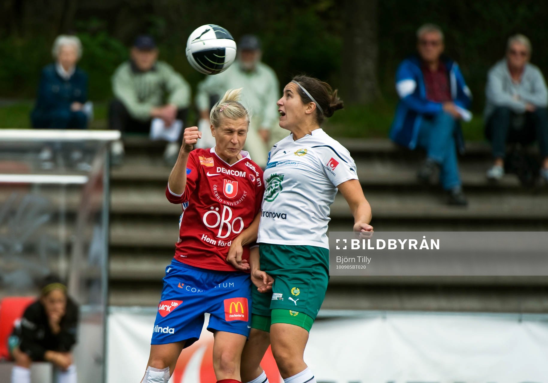 Sanna Talonen, Örebro och Therese Brogårde, Hammarby