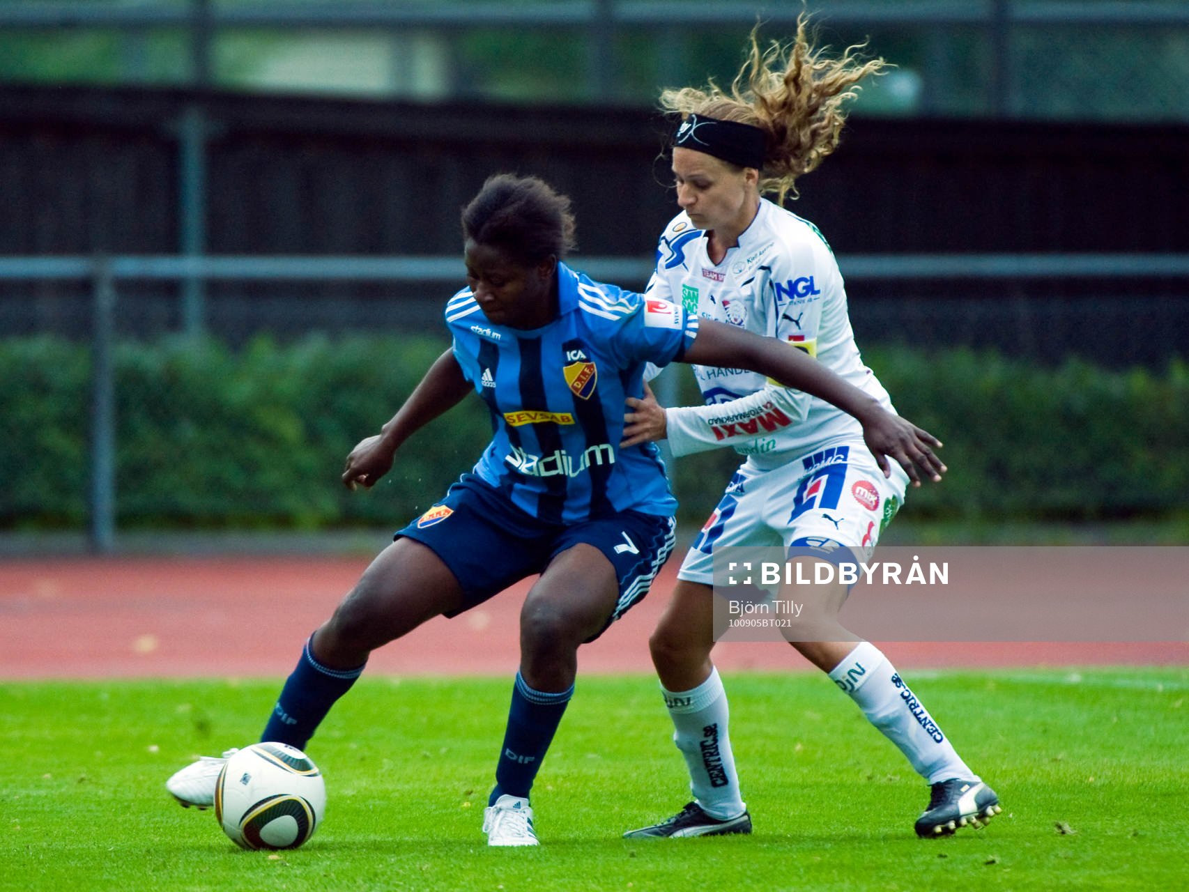  Sarah Michel, Djurgården och Charlotte Rohlin, Linköping.
