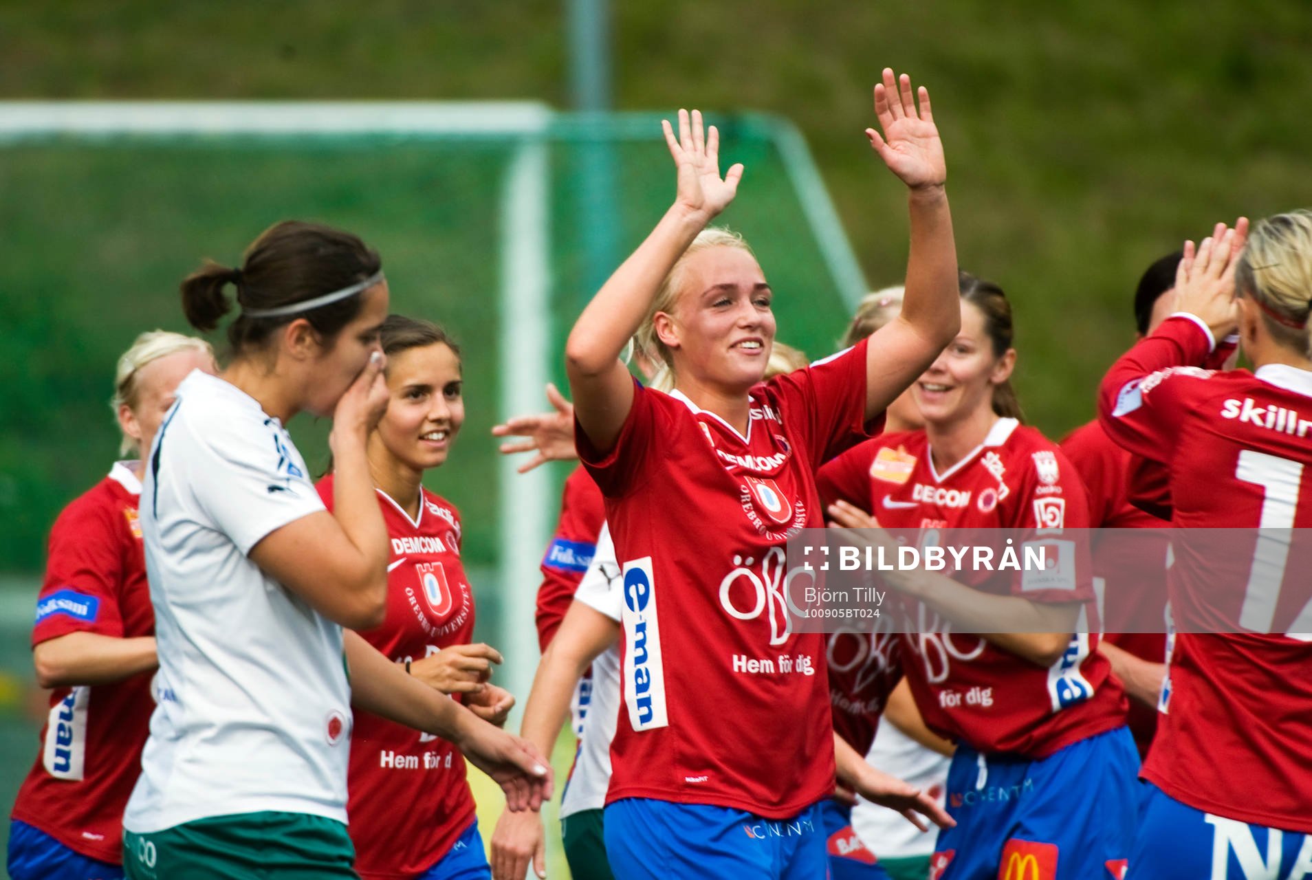 Therese Brogårde, Hammarby och Marie Ståhlberg, Örebro,