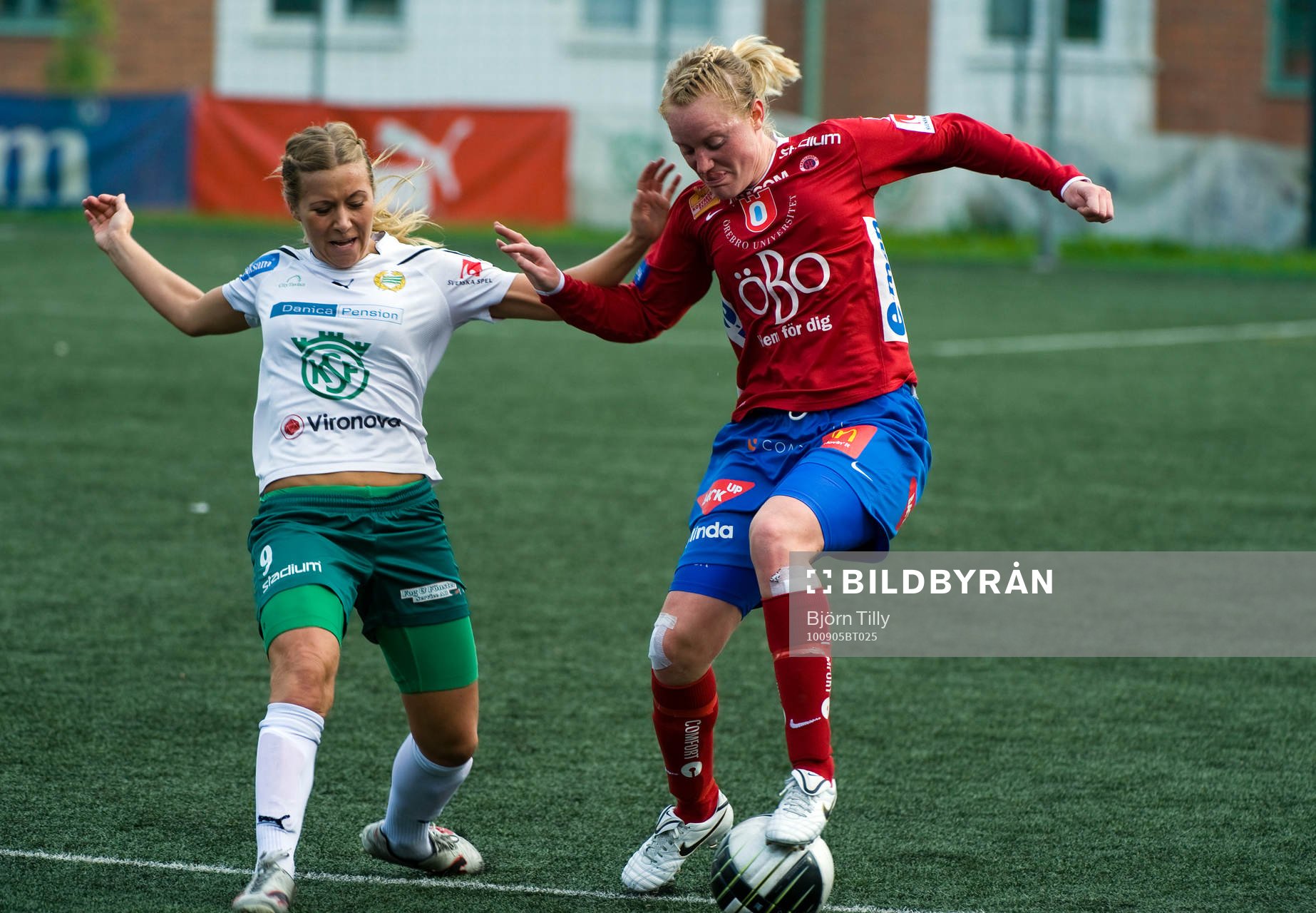 Matilda Agné, Hammarby och Marie Hammarström, Örebro