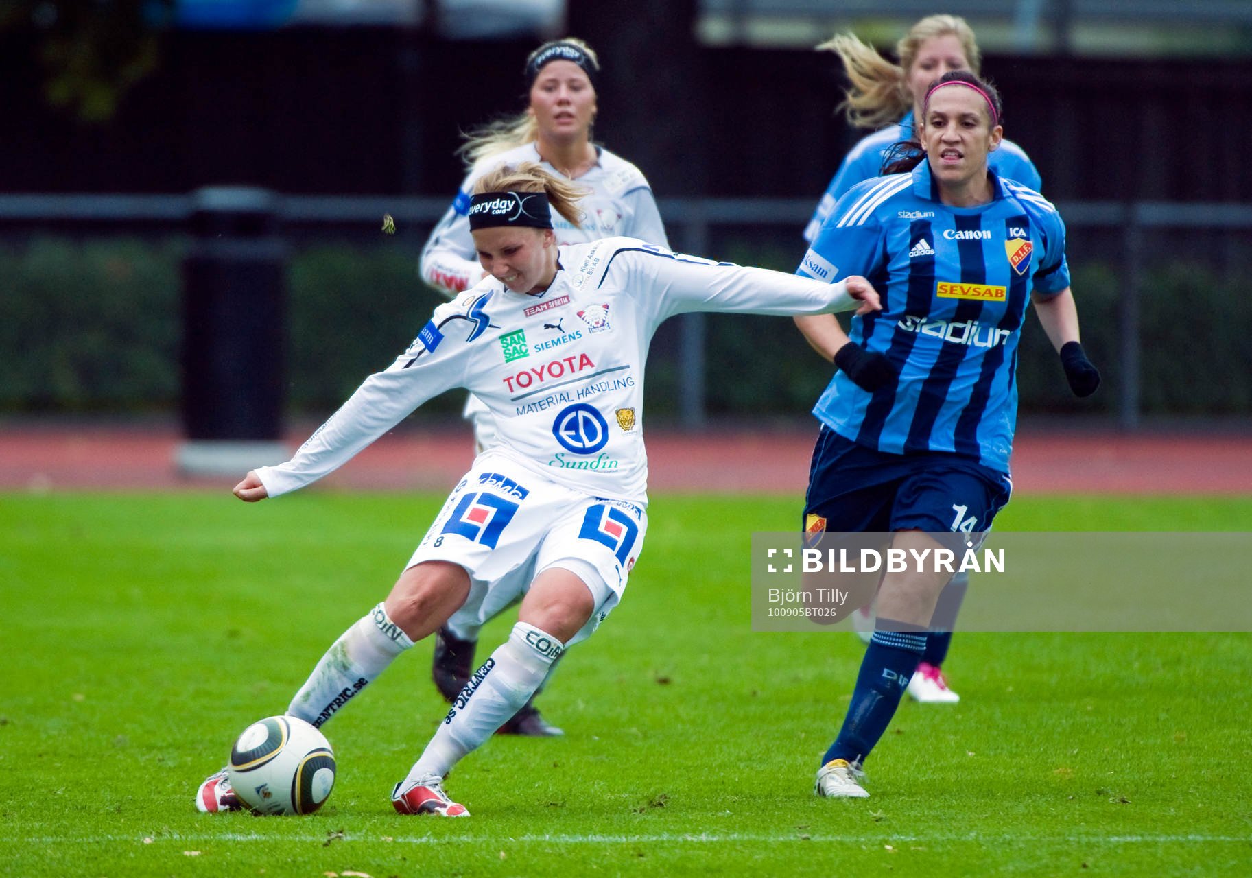  Louise Fors, Linköping och Natalia Rickne, Djurgården.