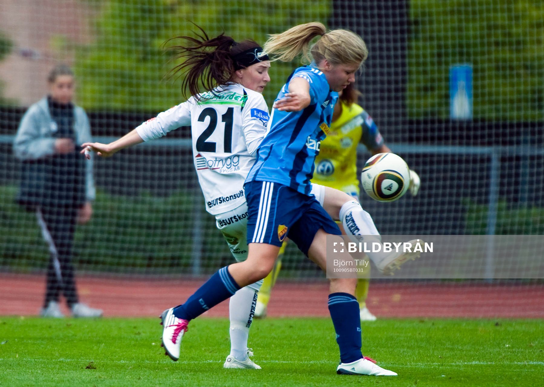  Maja Krantz, Linköping och Klara Lindberg, Djurgården.