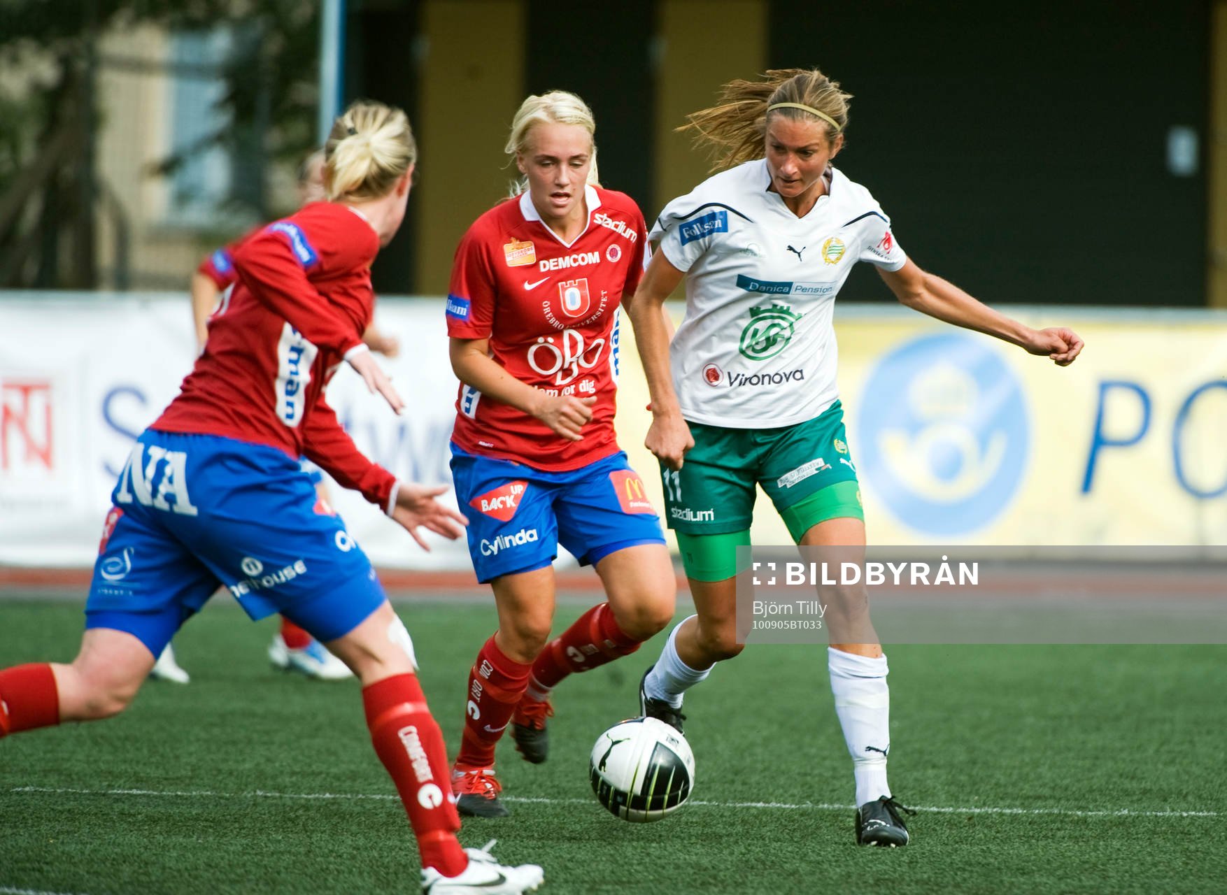 Marie Ståhlberg, Örebro och Madeleine Tegström, Hammarby
