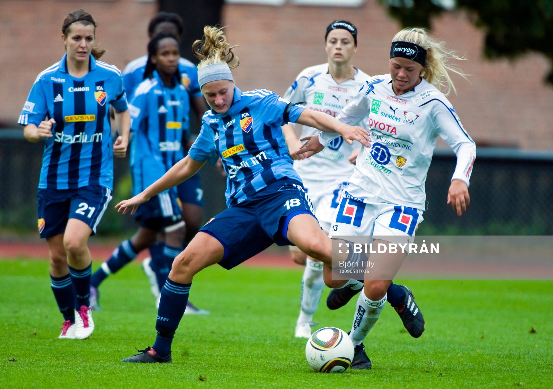 Matilda Rosqvist, Djurgården och Tilda Heimersson,