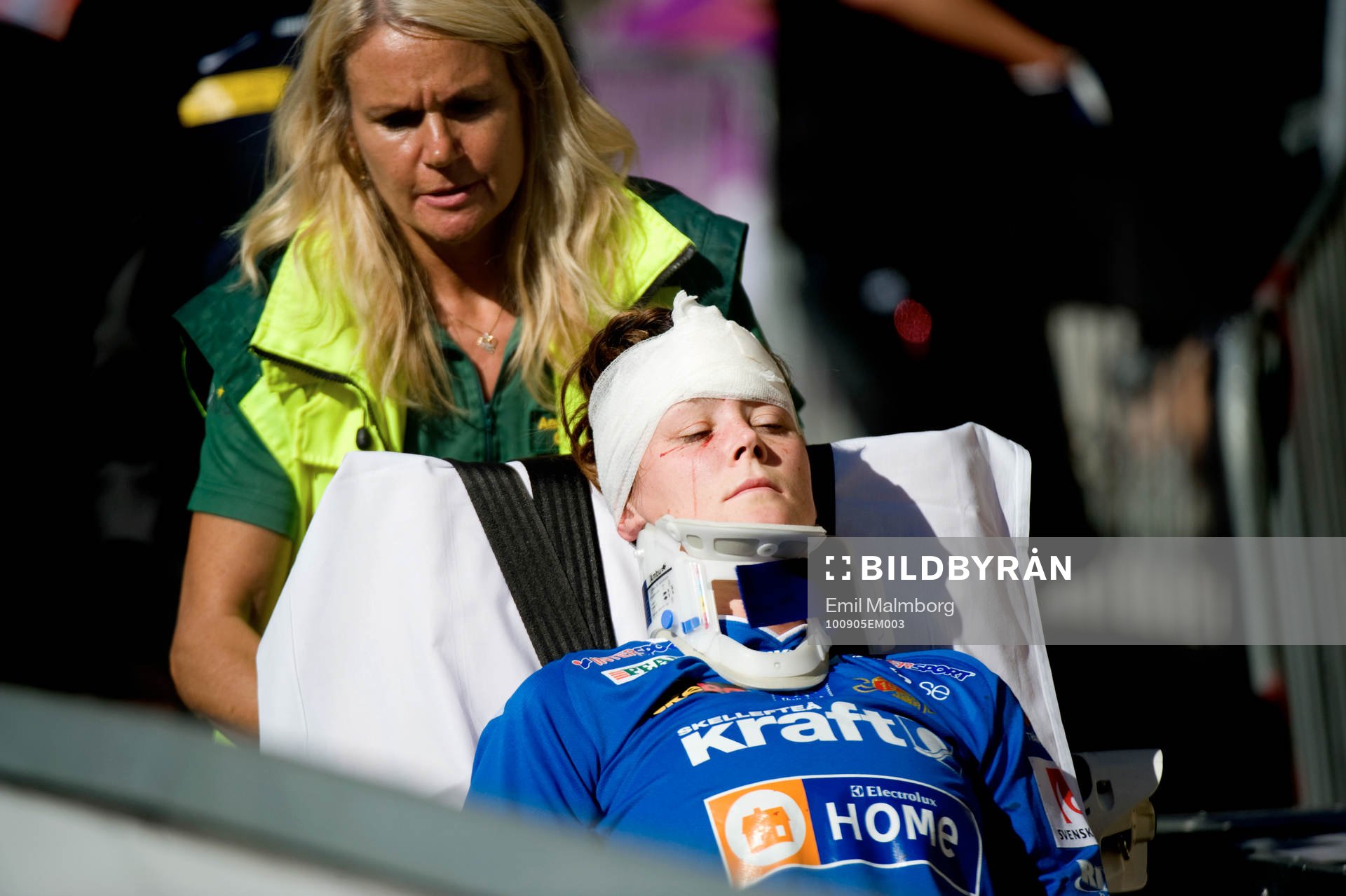  Kristina Wiklund, Sunnanå. En otäck skada.
