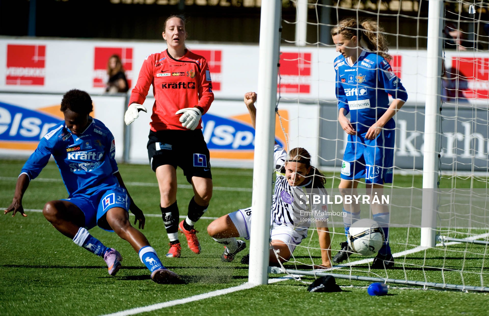 Pavlina Scasna, Malmö gör 2-0. Jubel