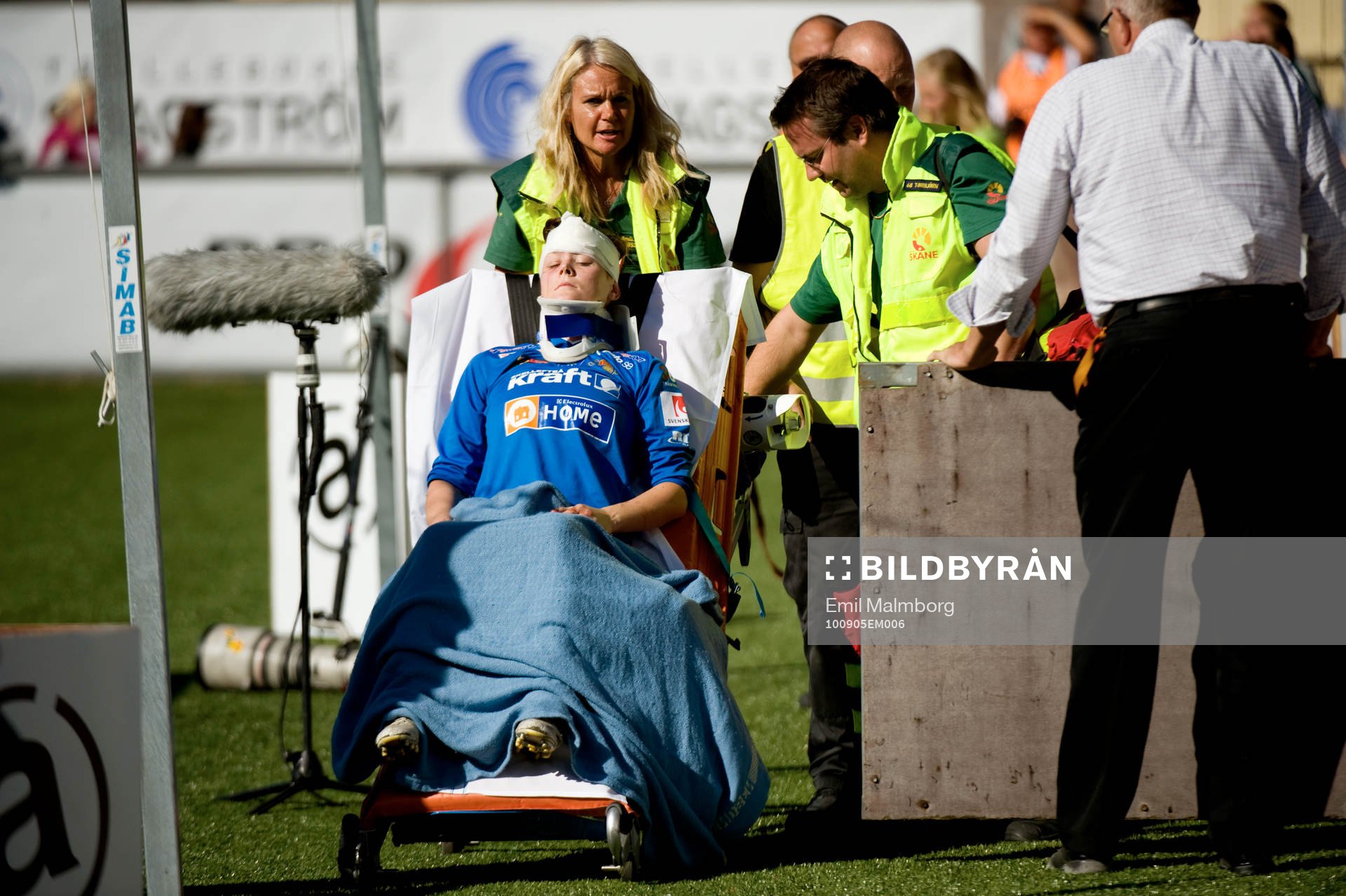 Kristina Wiklund, Sunnanå. Skada