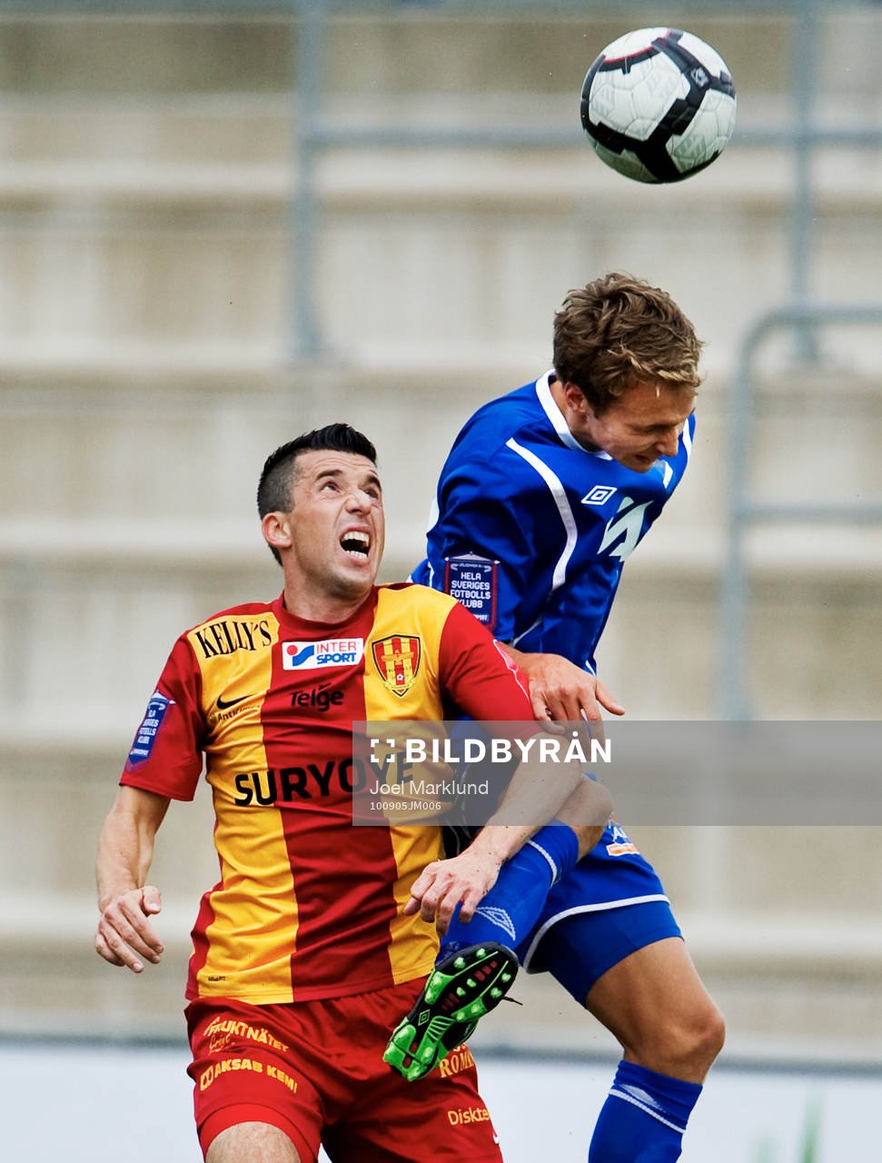 Denis Velic, Syrianska, och Alexander Henningsson, Öster