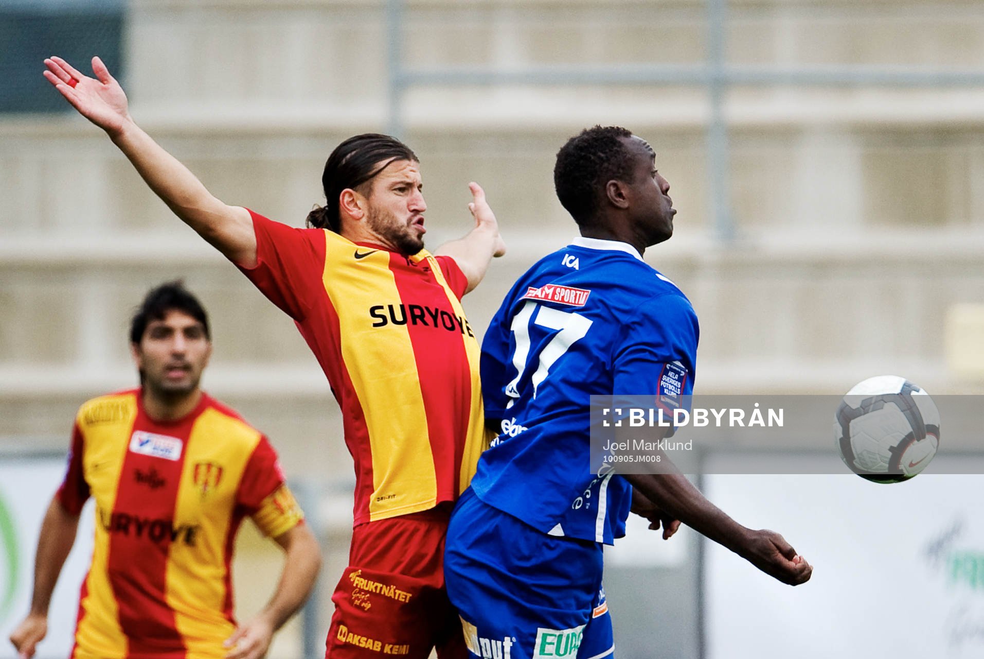 Haris Skenderovic, Syrianska, och Oliver Karekezi, Öster
