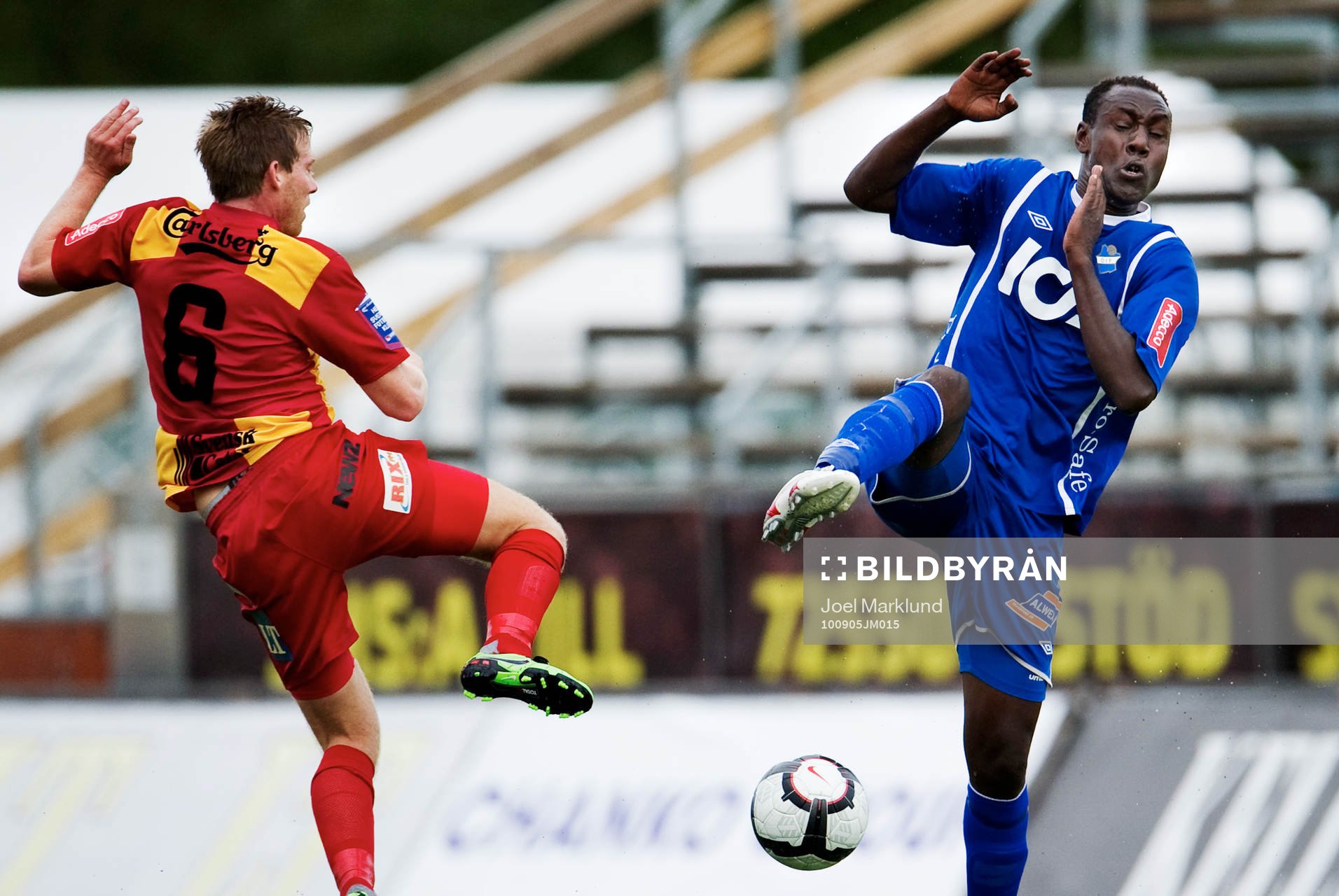 Joakim Hagernäs, Syrianska, och Oliver Karekezi, Öster