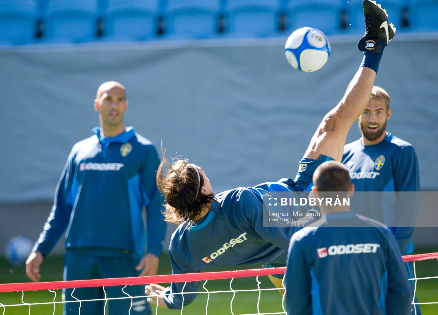 Fotbollstennis, Zlatan Ibrahimovic cykelsparkar