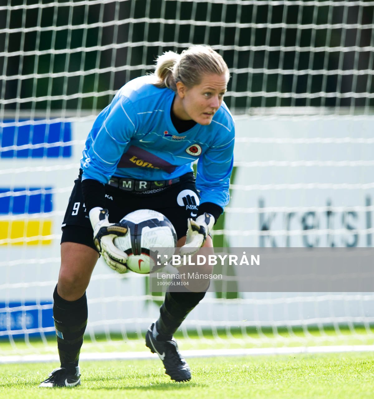  Sandra Wahldén, målvakt.