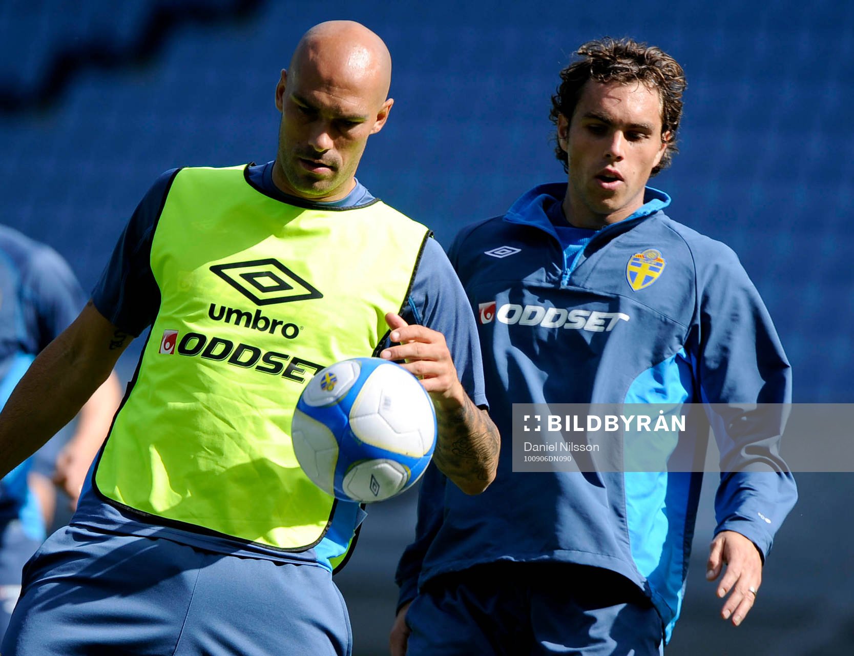Daniel Majstorovic och Johan Elmander