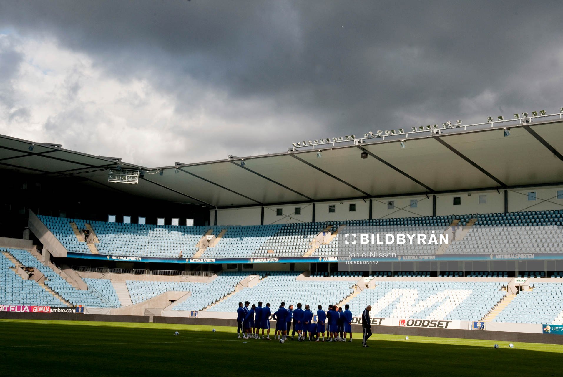 San Marino tränar på Swedbank Stadion i Malmö