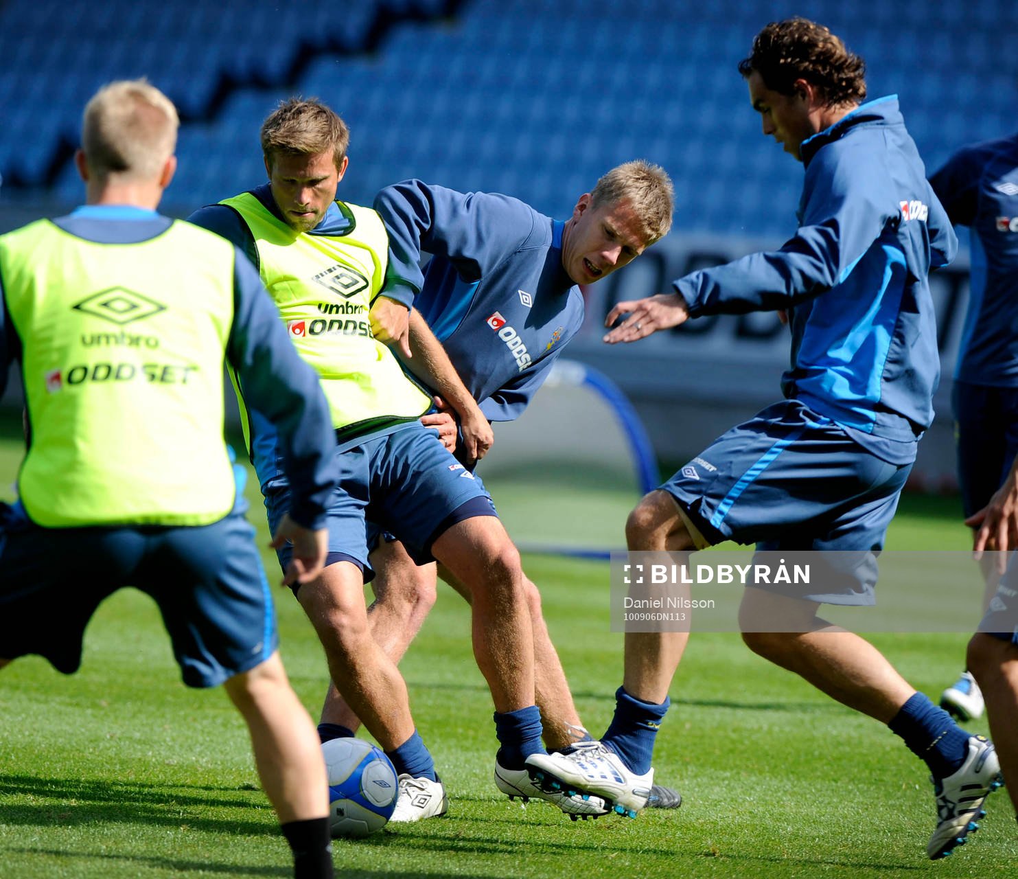 Anders Svensson, Pontus Wernbloom och Johan Elmander