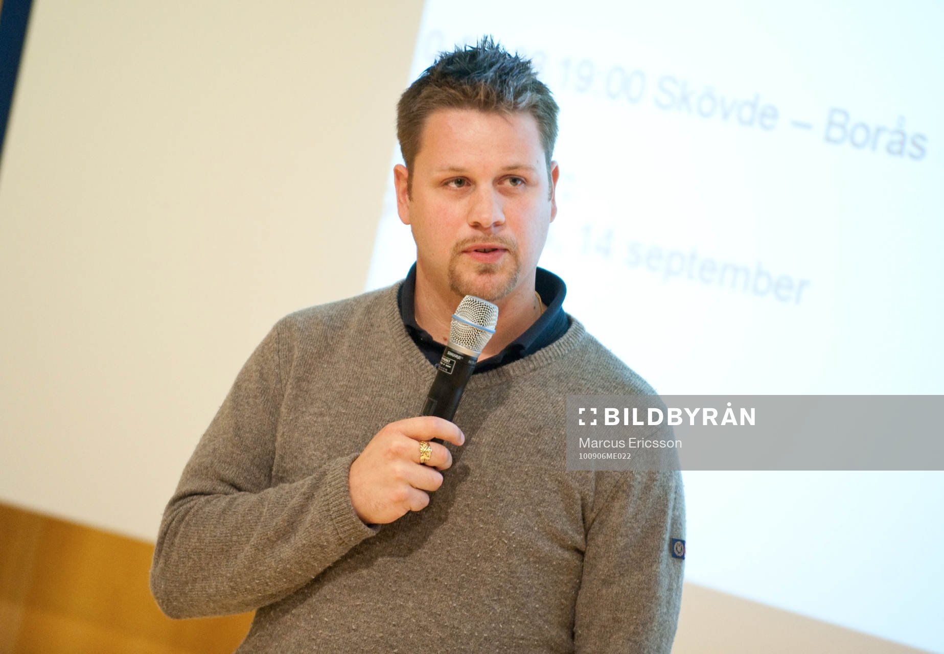 Upptaktsträff med Hockeyallsvenskan. Jens Gustavsson,