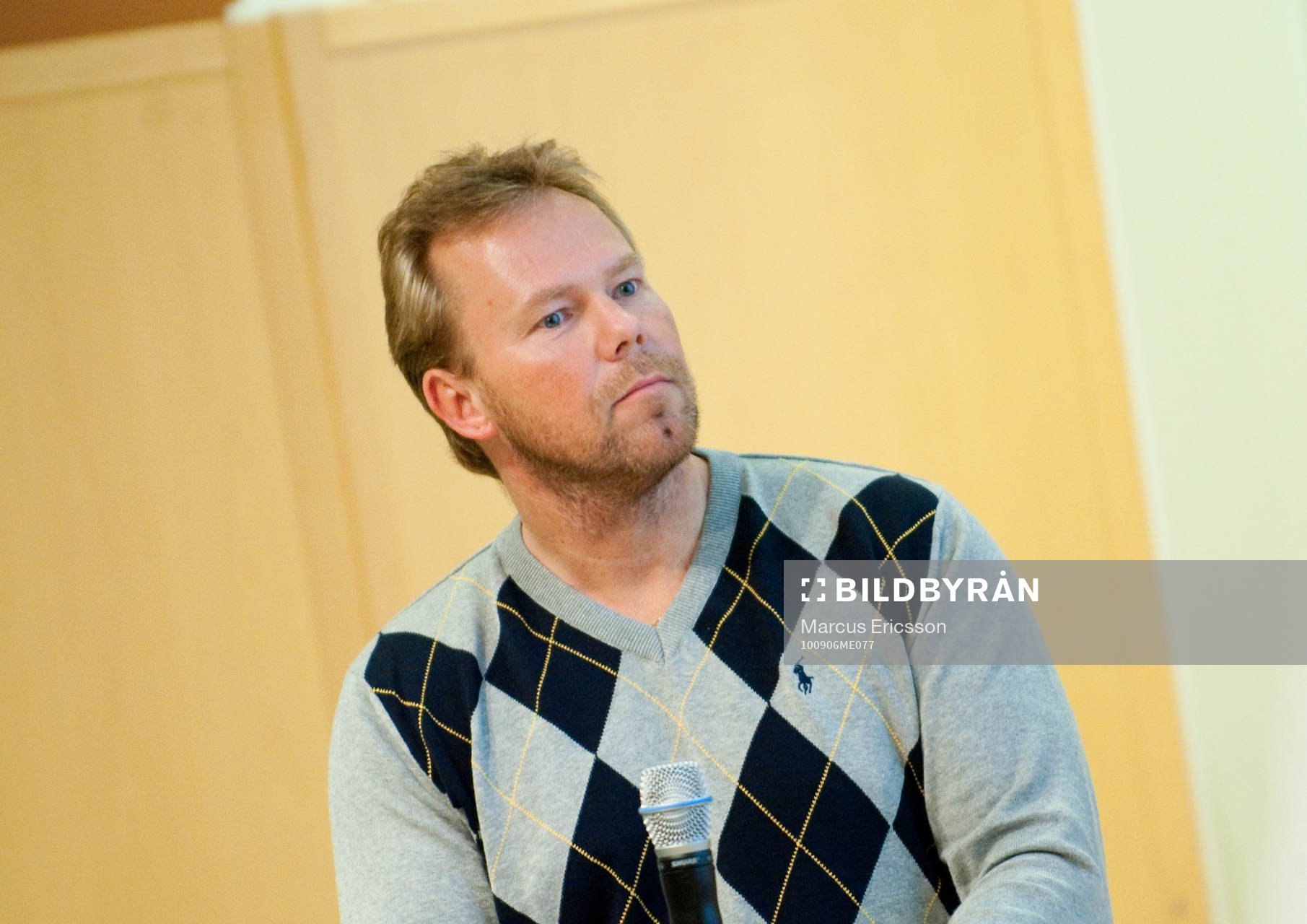 Upptaktsträff med Hockeyallsvenskan. Mikael Tisell,