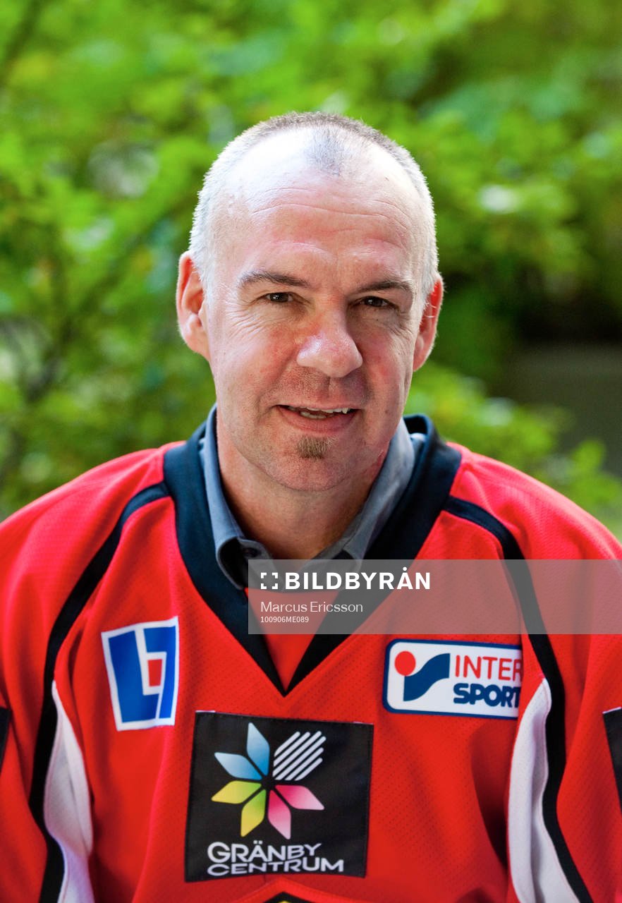 Upptaktsträff med Hockeyallsvenskan. Bobo Simensen,
