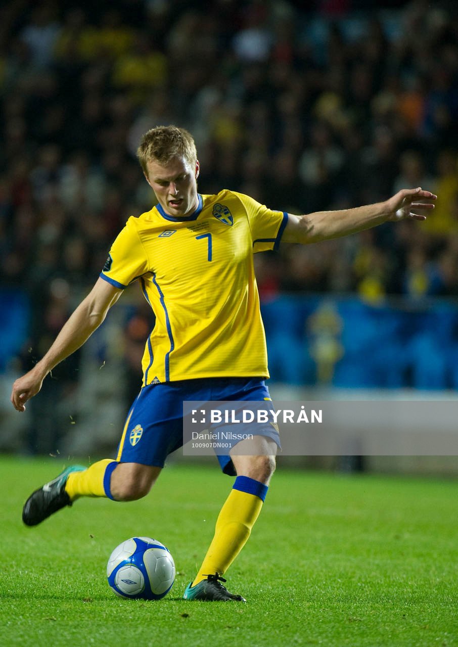 Sverige A - San Marino: Sebastian Larsson, Sverige