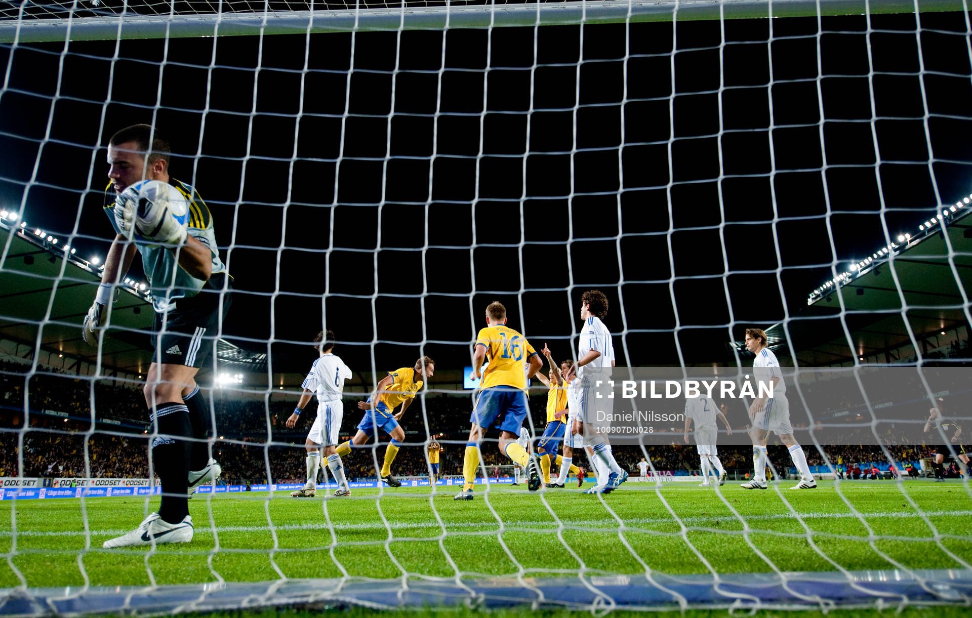 Andreas Granqvist, Sverige har nickat in 4-0