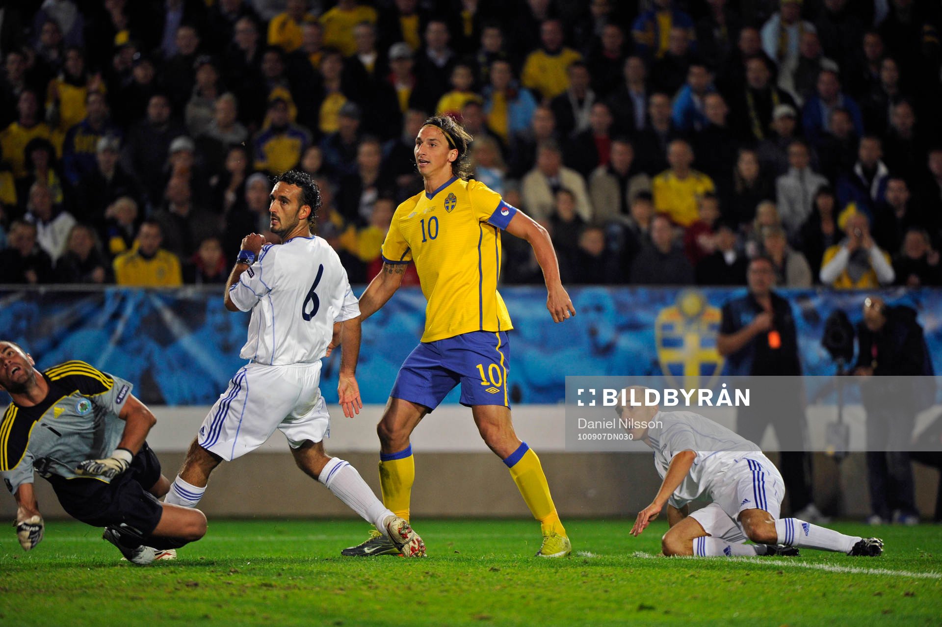 Zlatan Ibrahimovic, Sverige gör 1-0