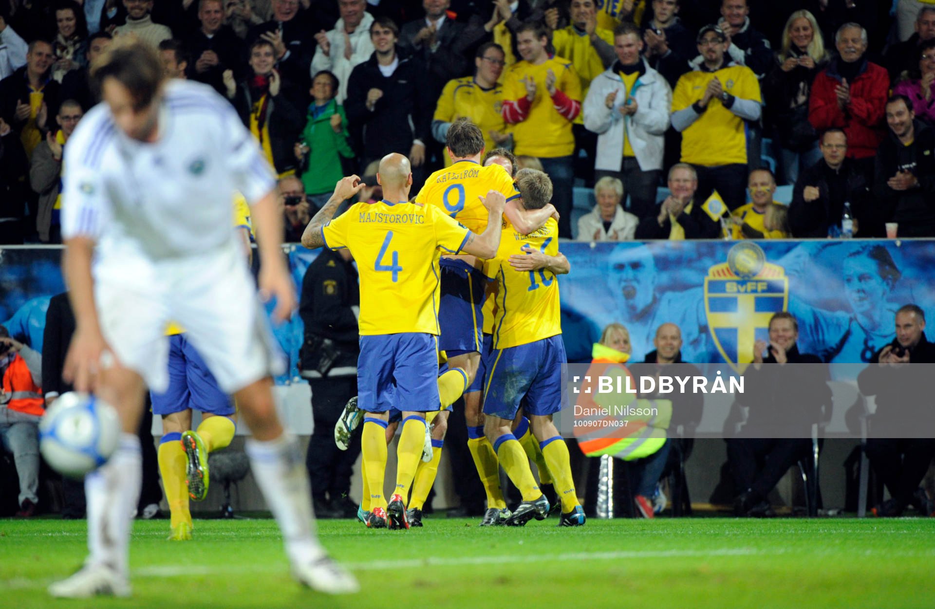 Andreas Granqvist, Sverige jubel