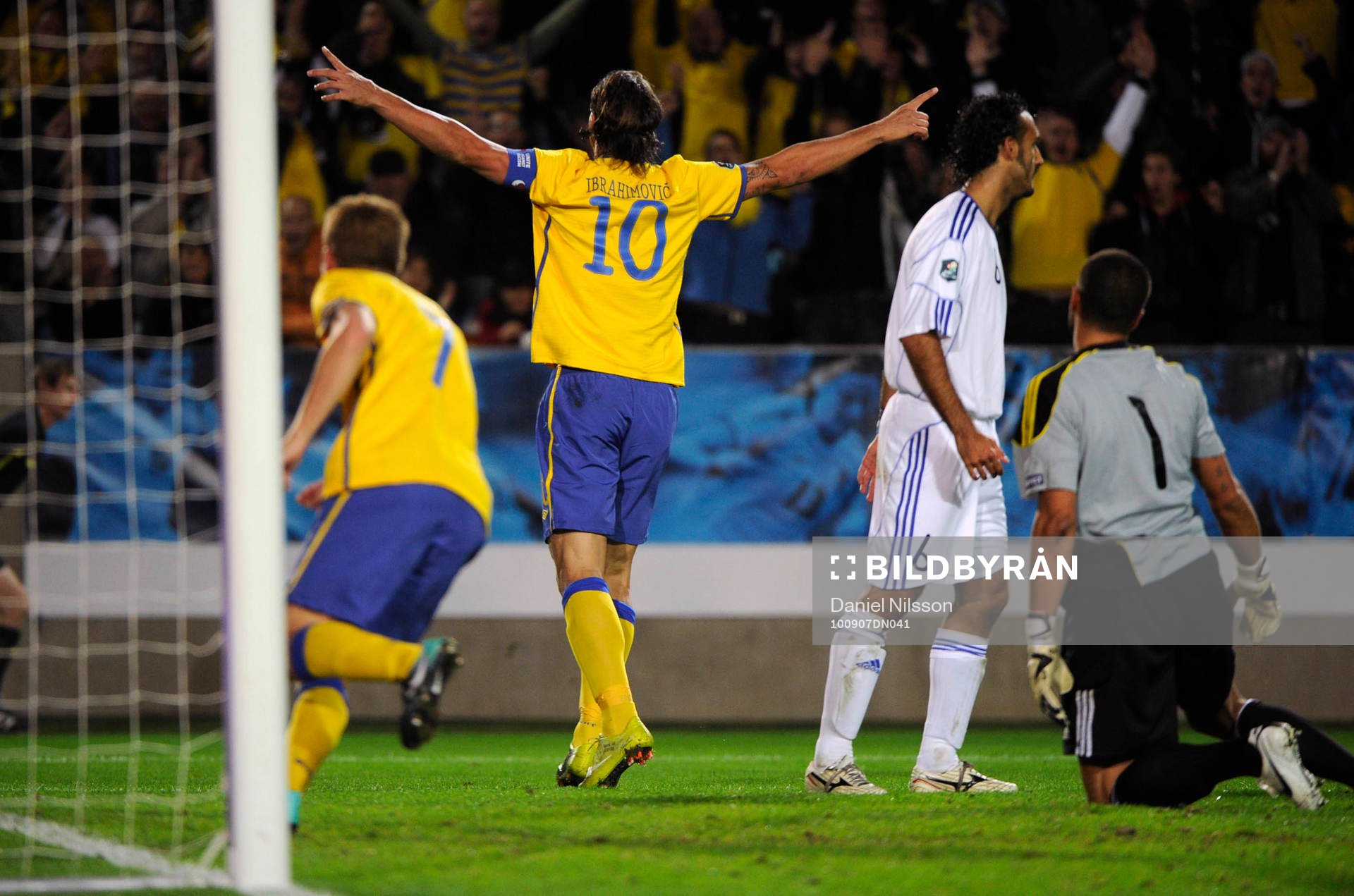 Zlatan ibrahimovic, Sverige jubel