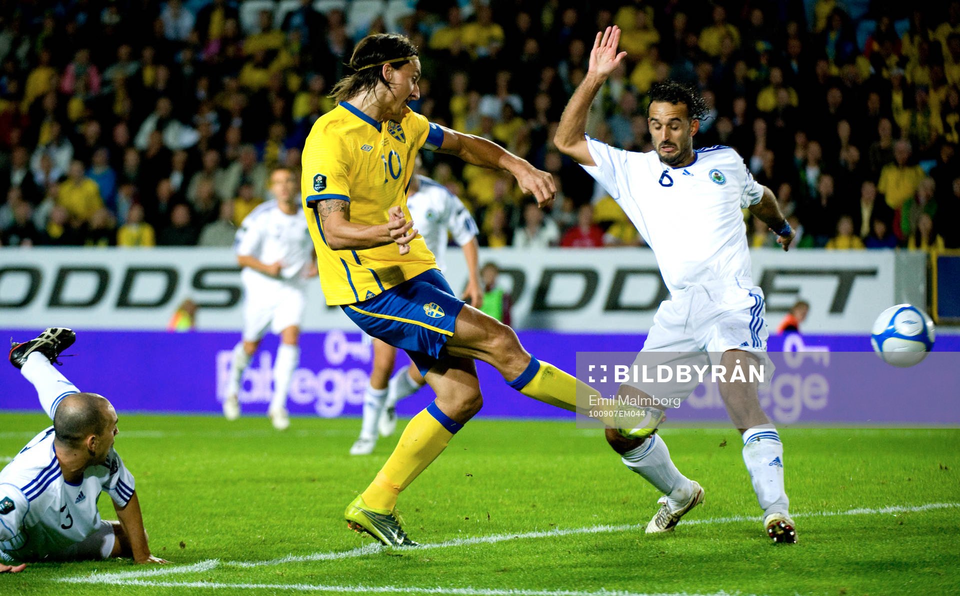 Zlatan Ibrahimovic, Sverige gör 1-0