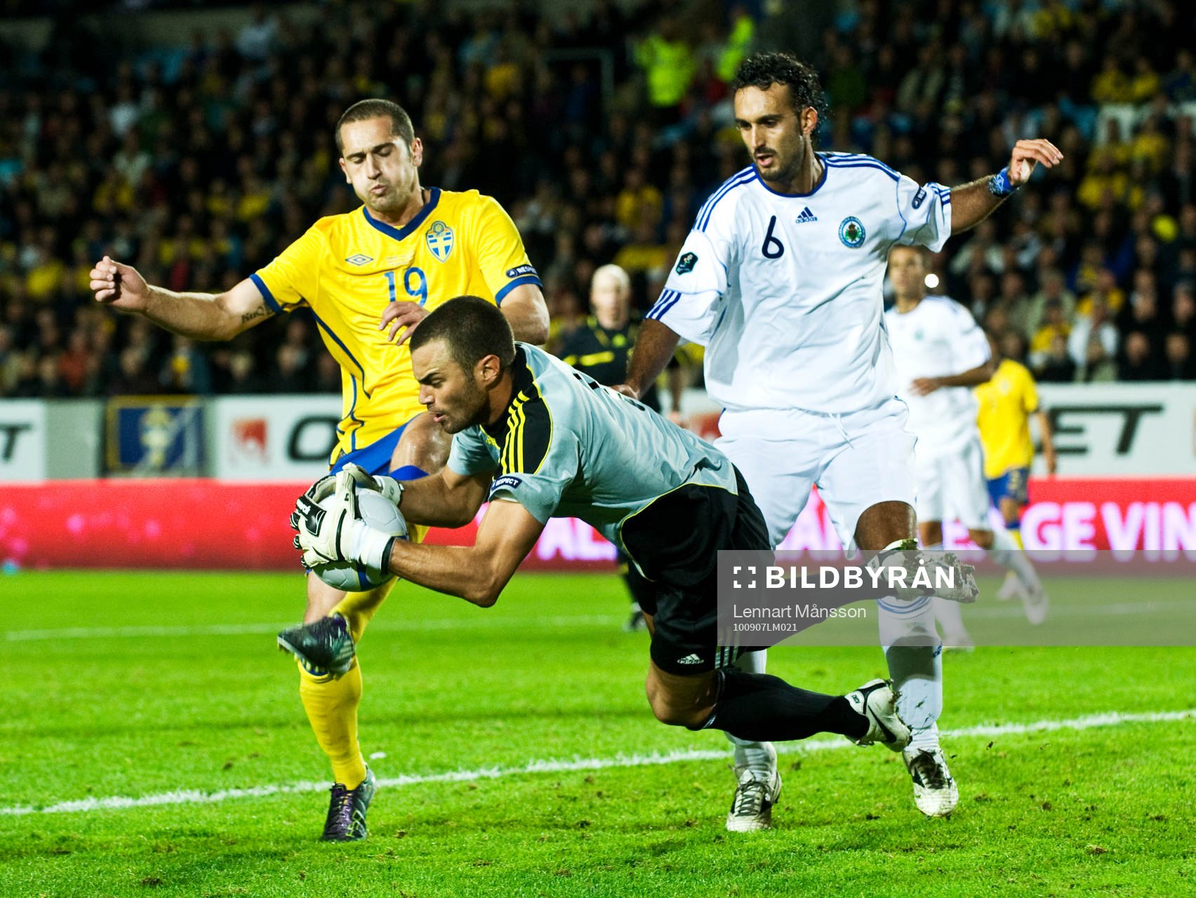 Emir Bajrami, Sverige mot Alessandro Della Valle och Aldo