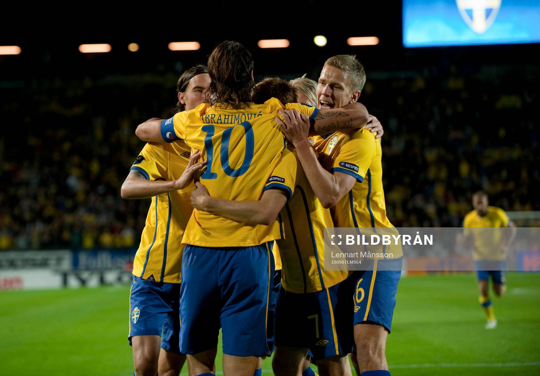 Zlatan Ibrahimovic, Sverige jubel