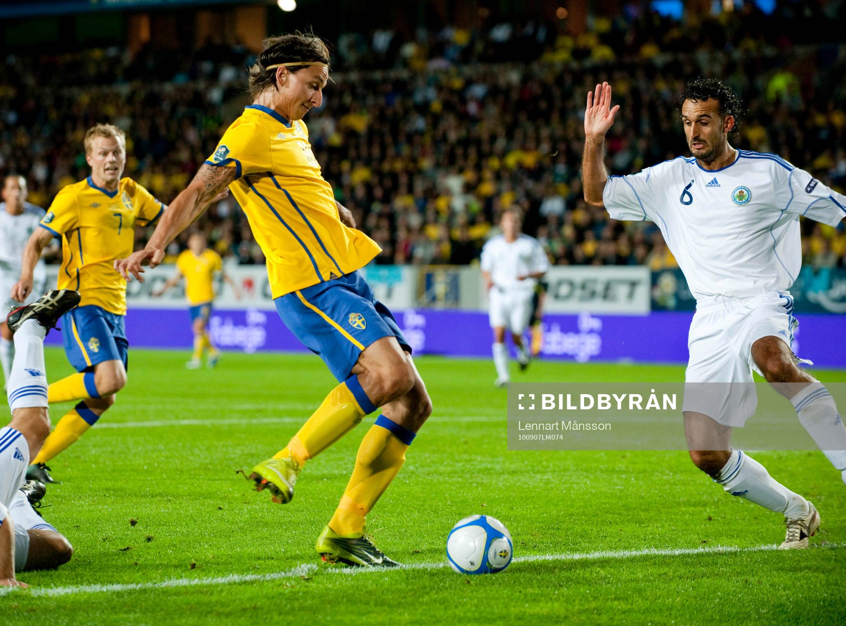Zlatan Ibrahimovic, Sverige gör 1-0