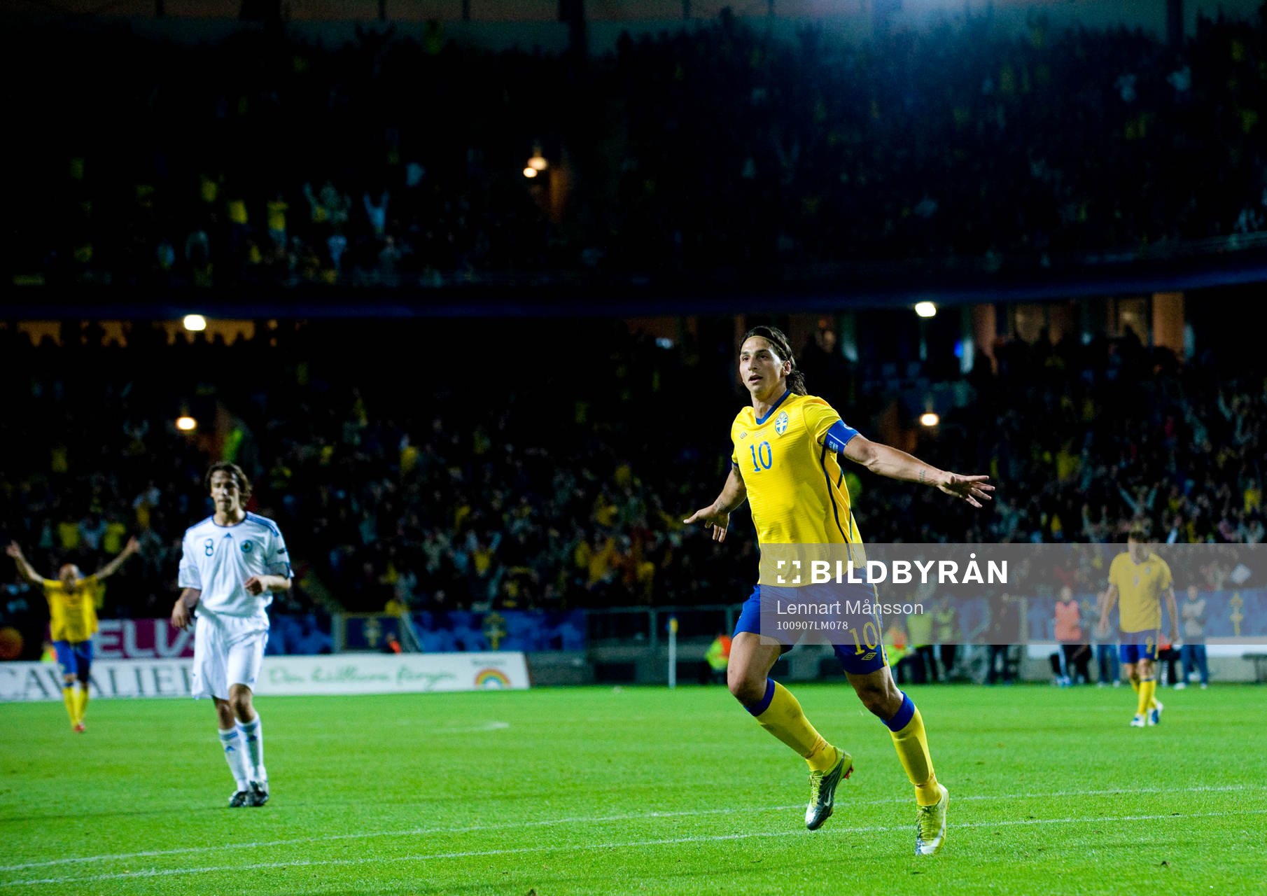 5-0, Zlatan Ibrahimovic, jubel