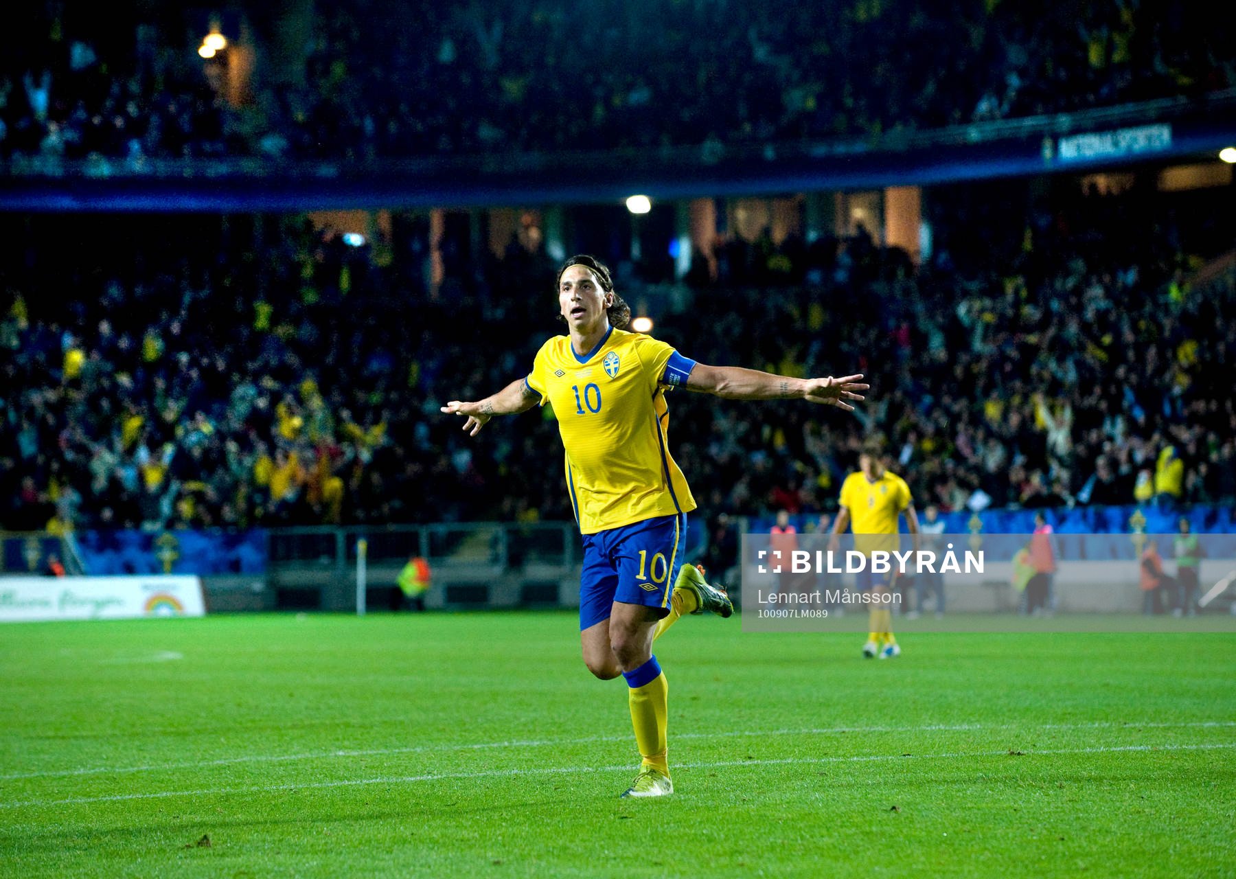5-0 Zlatan Ibrahimovic, jubel, hela stadion jublar