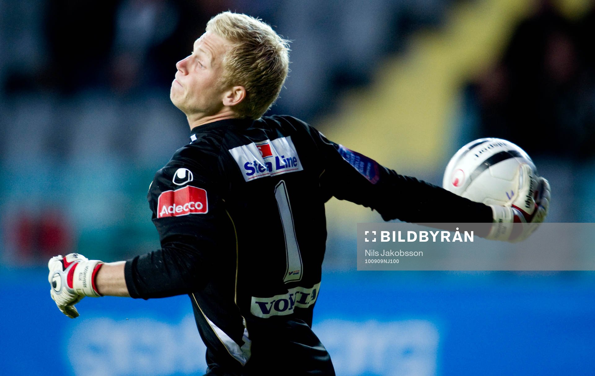  Peter Abrahamsson, målvakt.