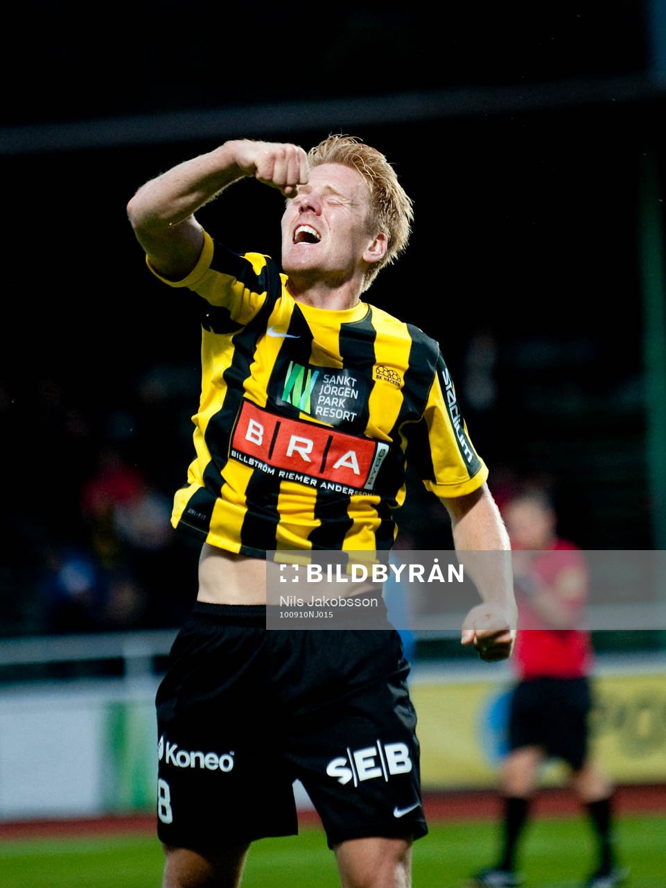  Josef Karlsson, Häcken jubel.