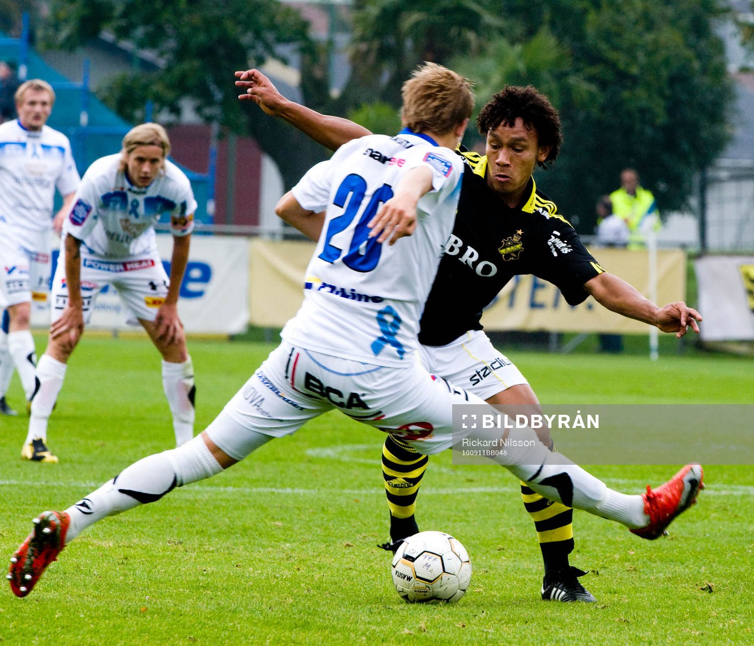 Jonathan Asp, Trelleborg och Antonio Flavio, AIK