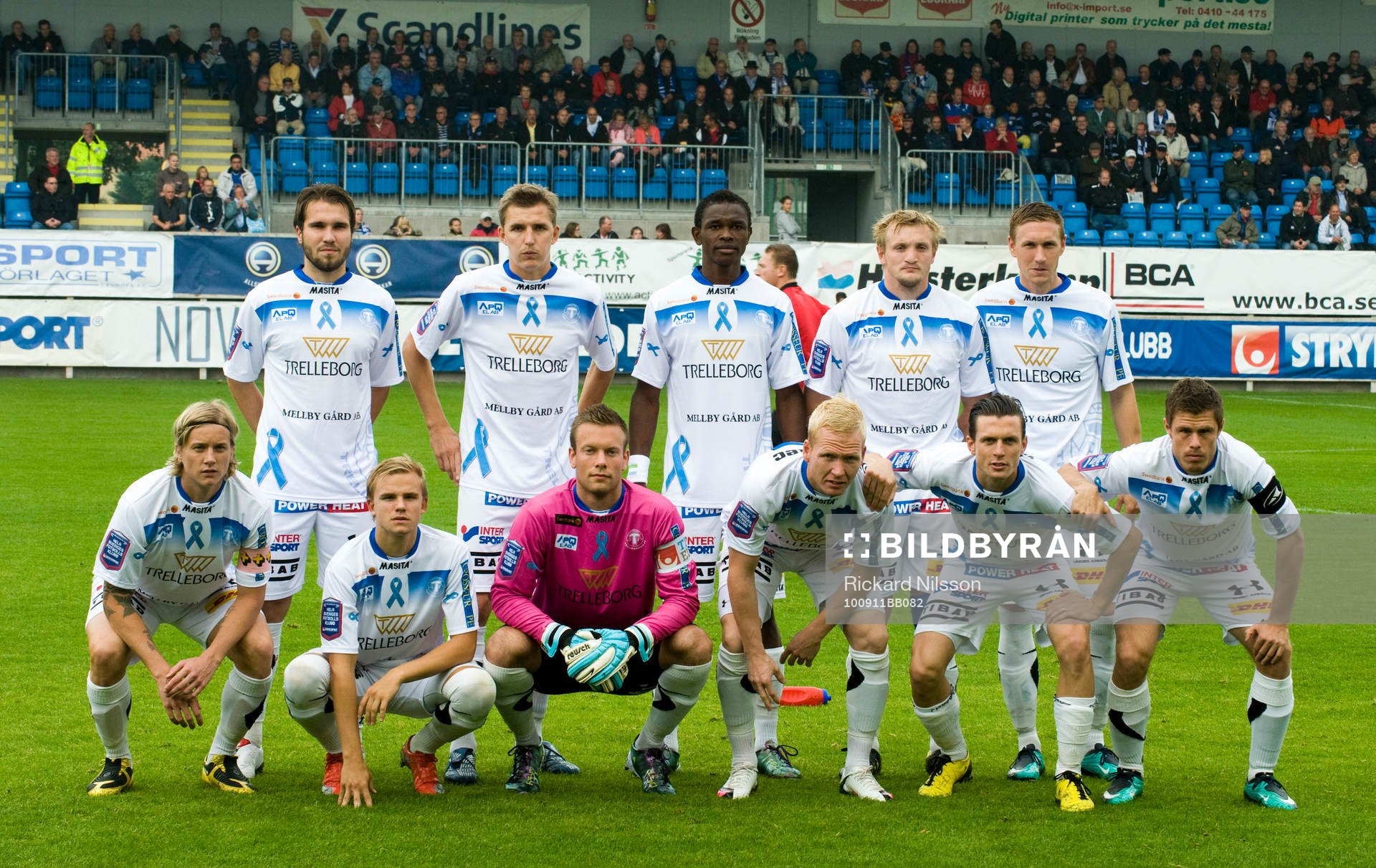 Trelleborg, startelva, lagbild