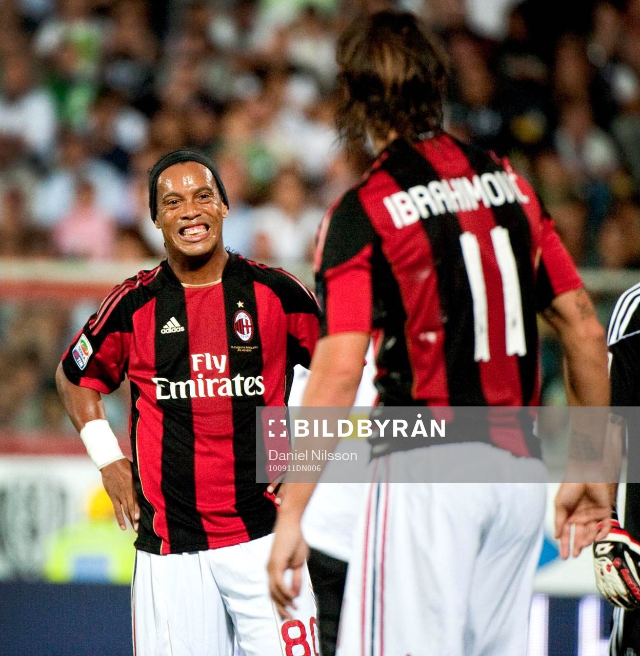 Ronaldinho och Zlatan Ibrahimovic, Milan