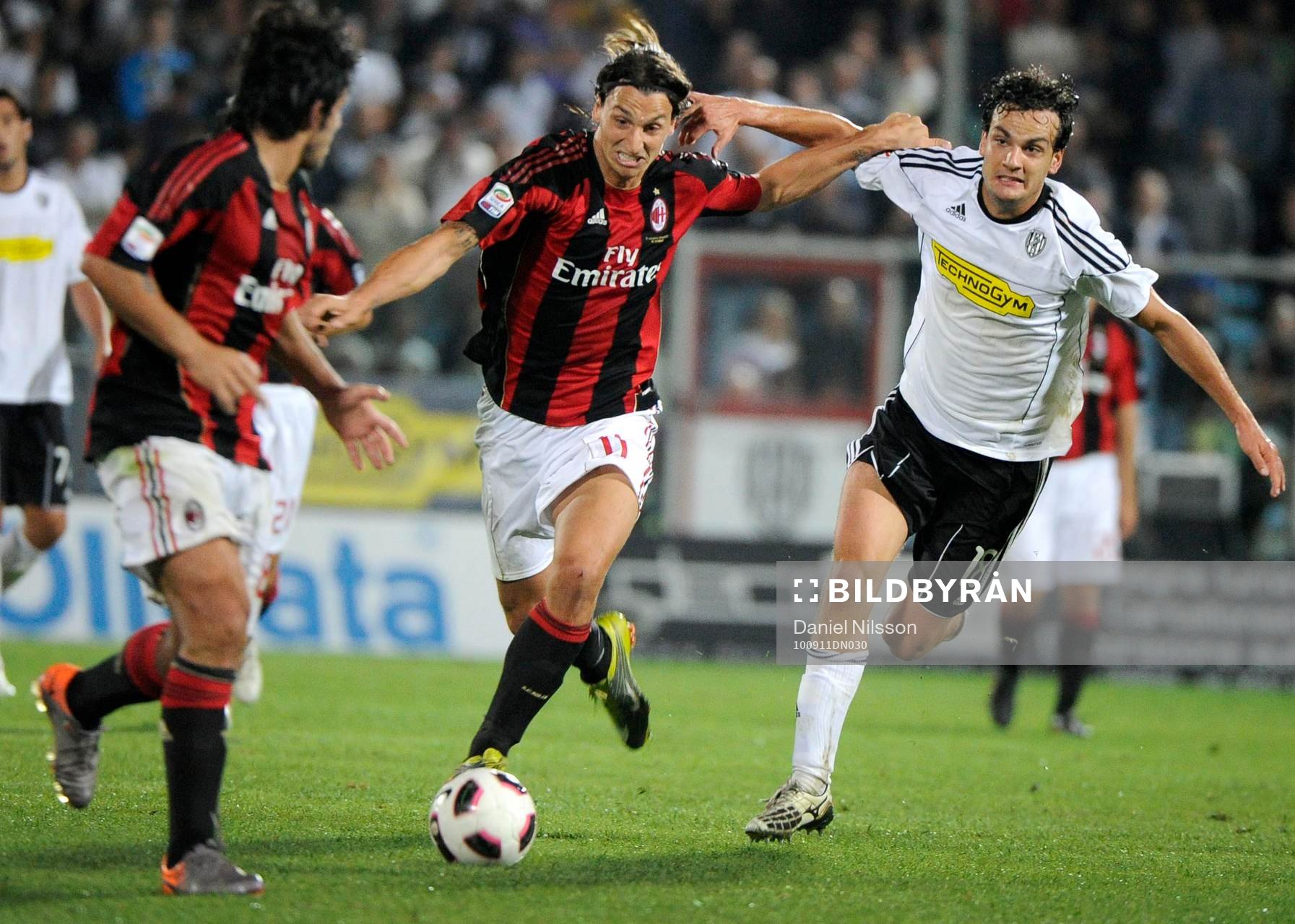 Zlatan Ibrahimovic, Milan och Parolo, Cesena